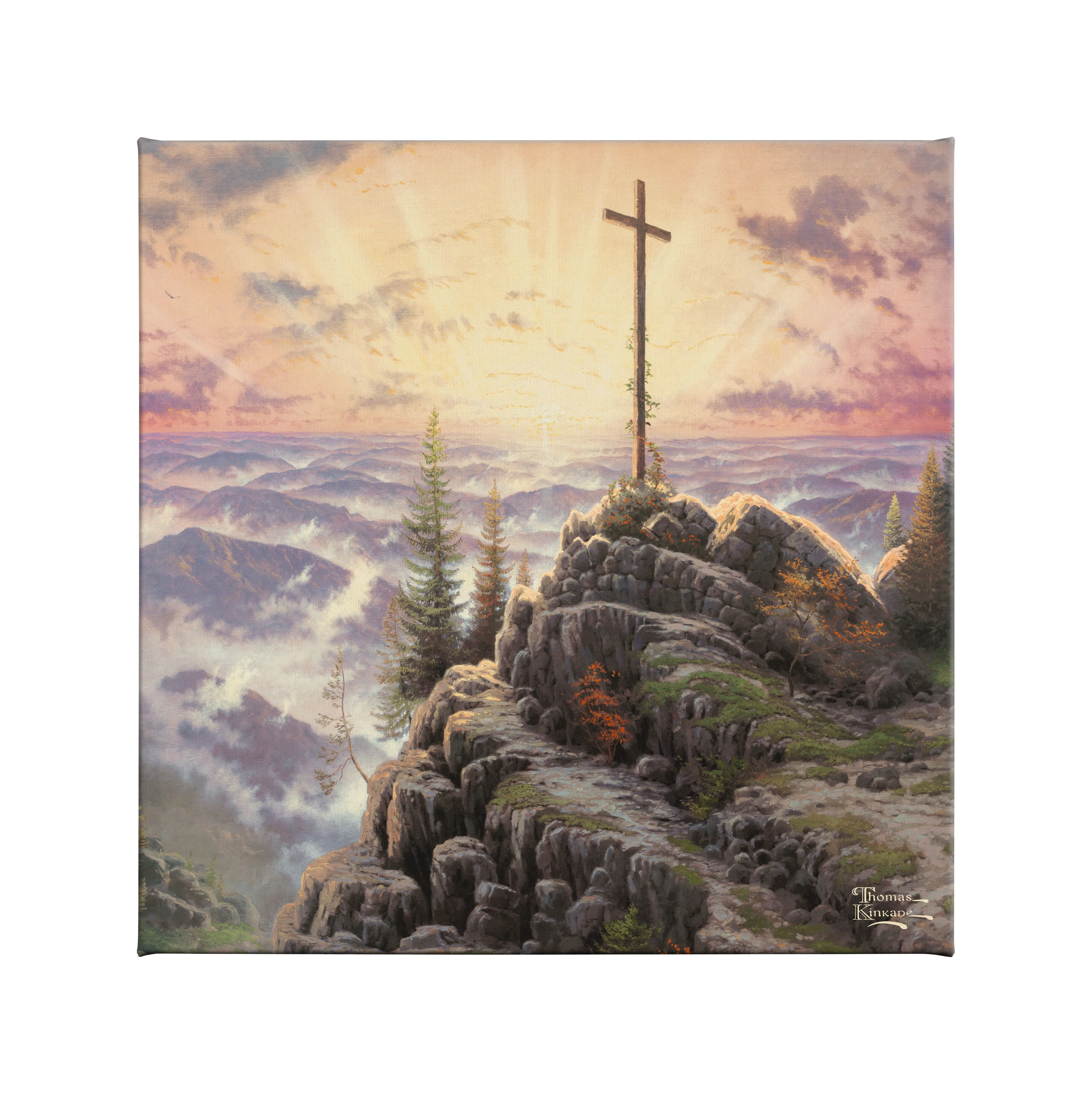 Sunrise - 14" x 14" Gallery Wrapped Canvas