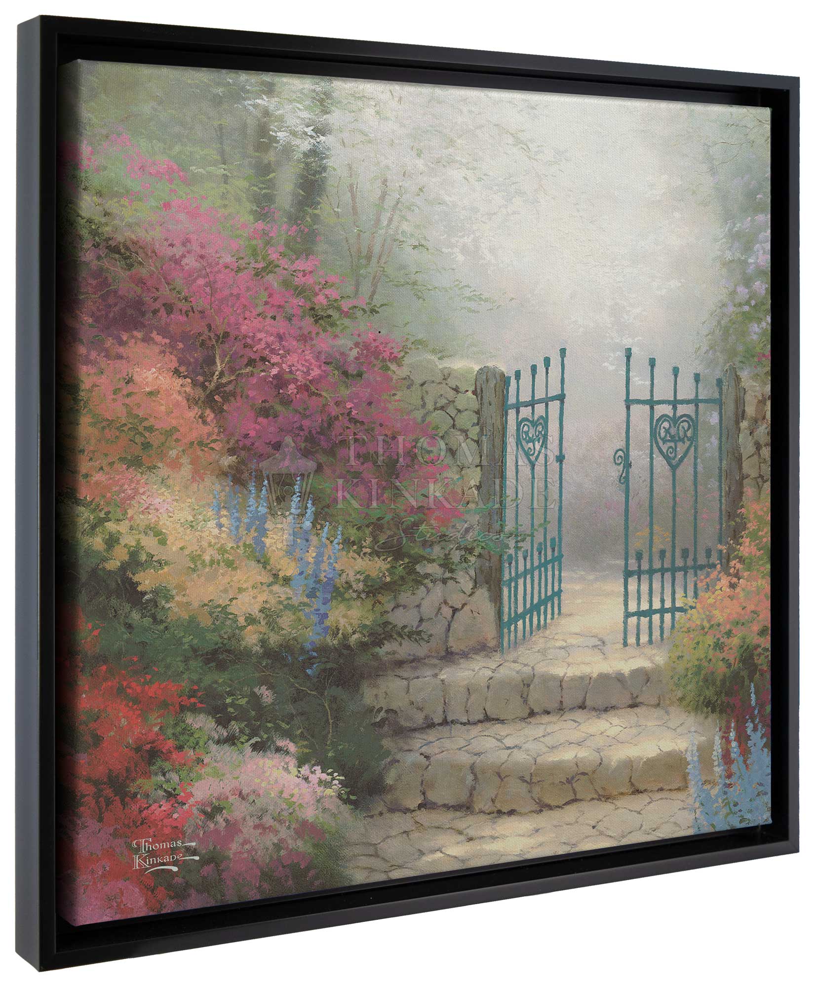 The Garden of Promise - 20" x 20" Gallery Wrapped Canvas (Onyx Black Frame) - Image 2