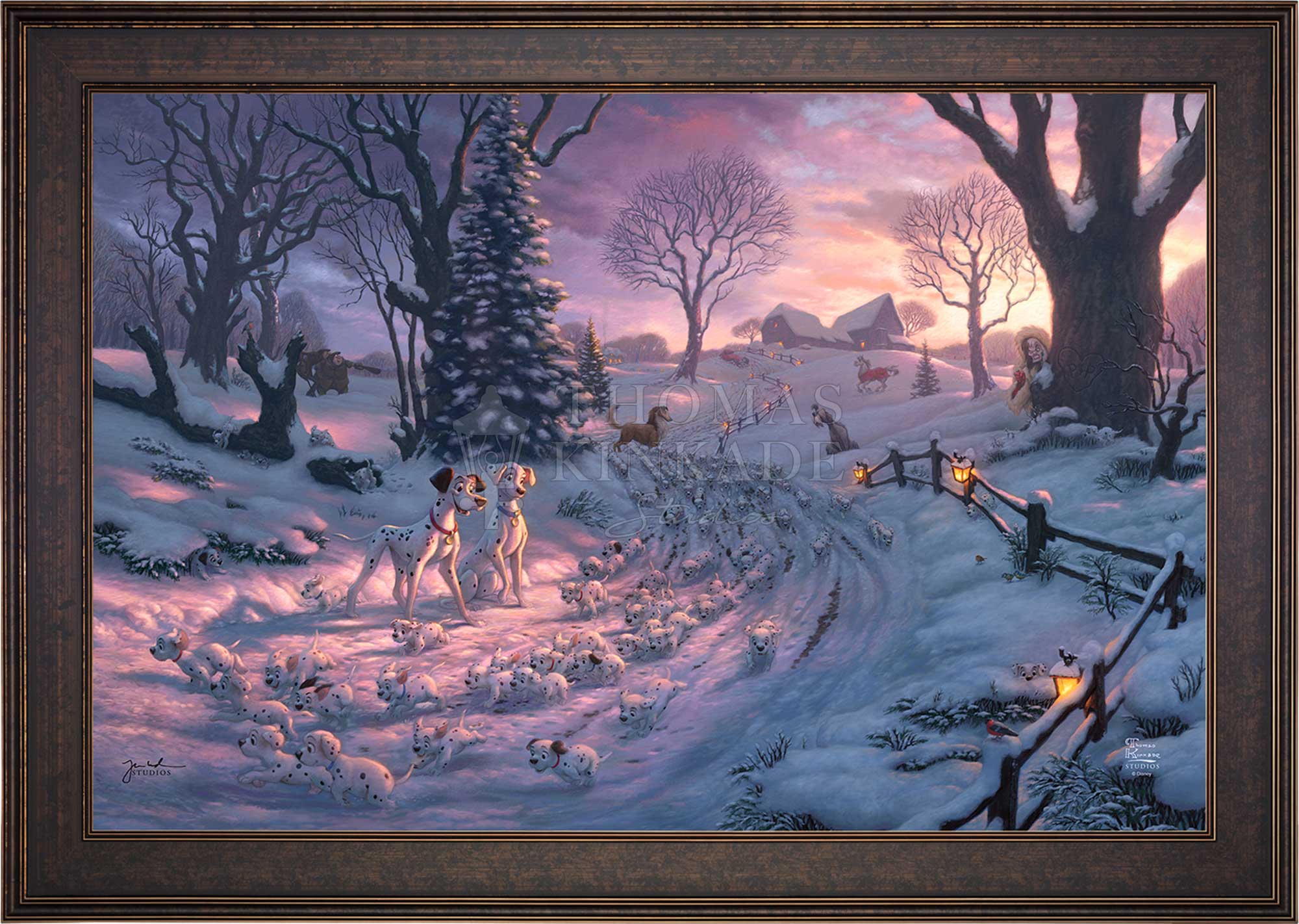 Disney 101 Dalmatians on the Run - Limited Edition Canvas - Image 16