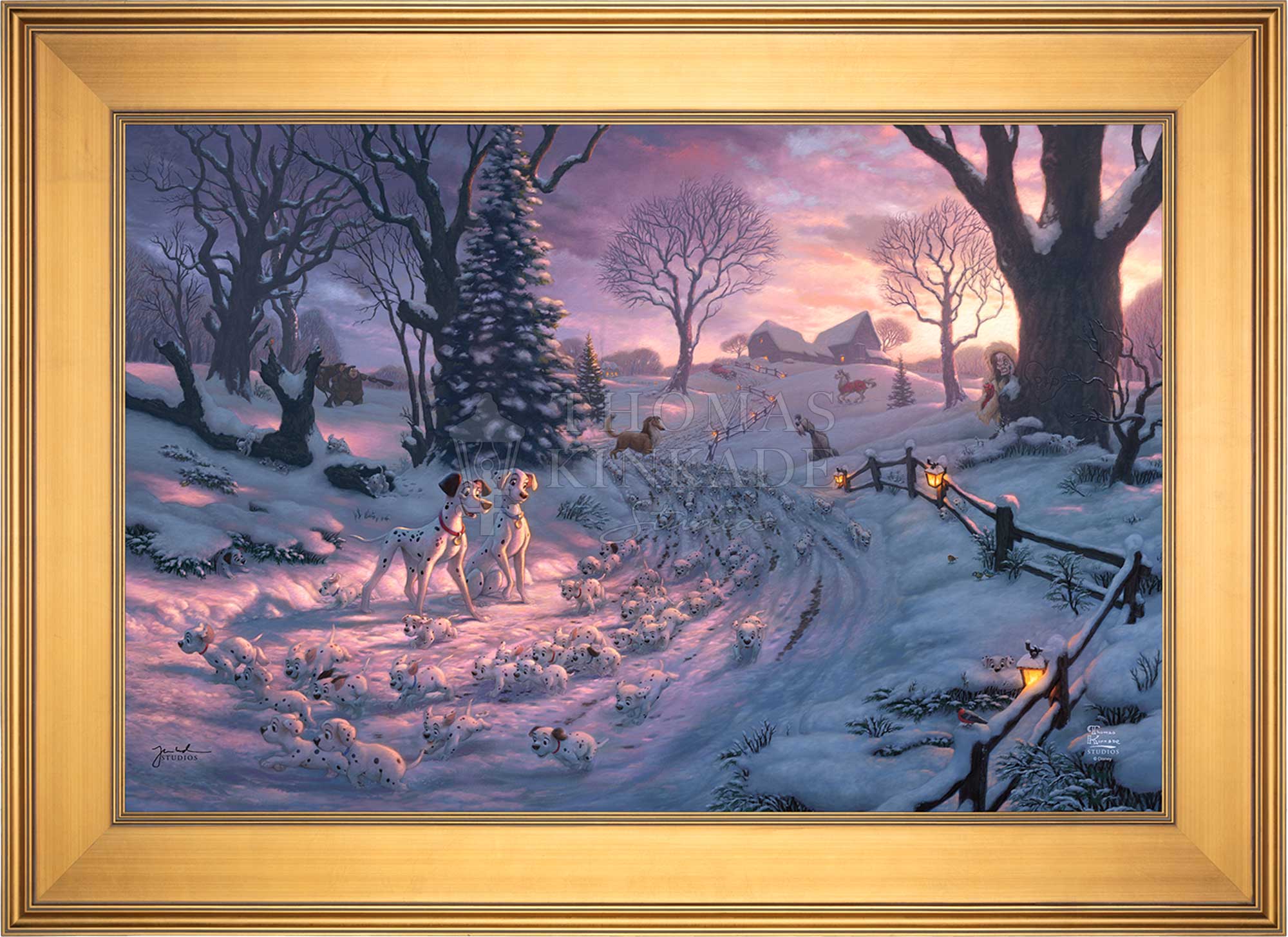 Disney 101 Dalmatians on the Run - Limited Edition Canvas - Image 18