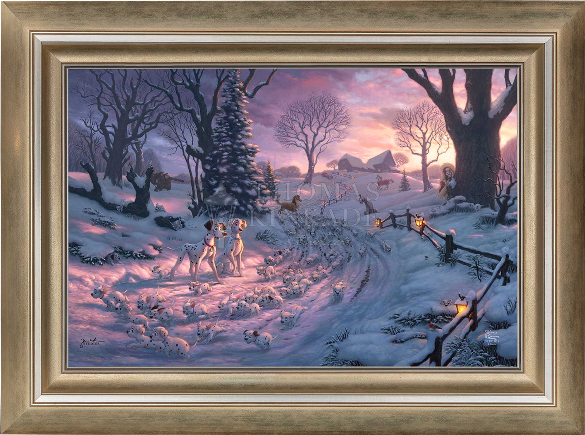 Disney 101 Dalmatians on the Run - Limited Edition Canvas - Image 22