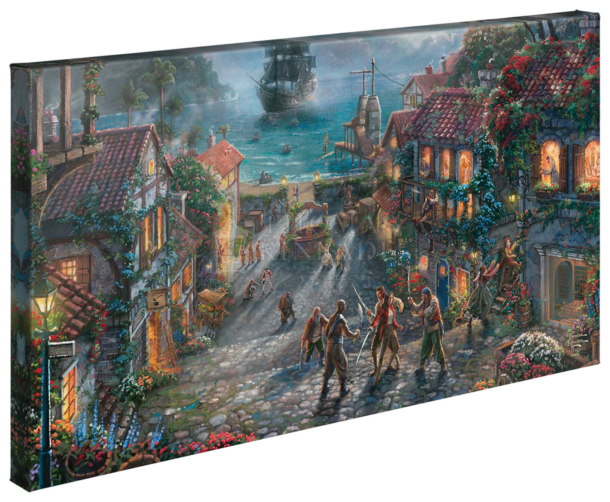 Disney Pirates of the Caribbean - 16" x 31" Gallery Wrapped Canvas - Image 2