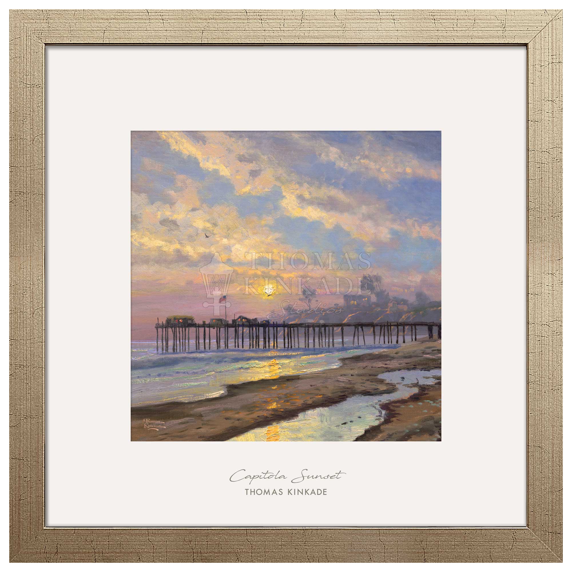 Capitola Sunset - 32" x 32" Prominence