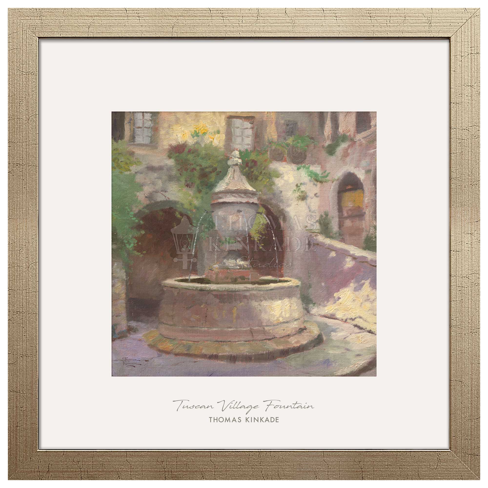 Tuscan Village Fountain - 32" x 32" Prominence