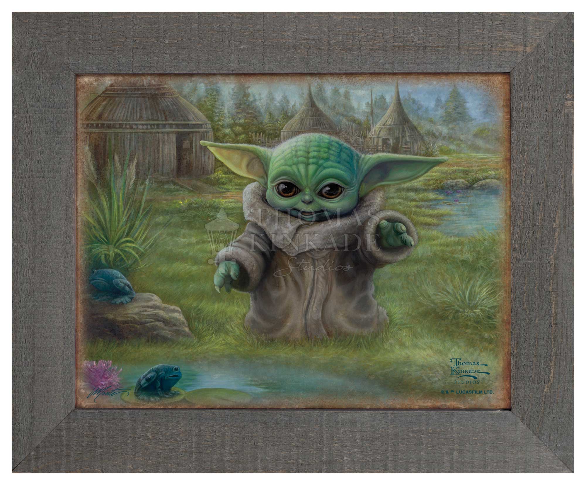 The Mandalorian™ - Child's Play - Framed Metal Print