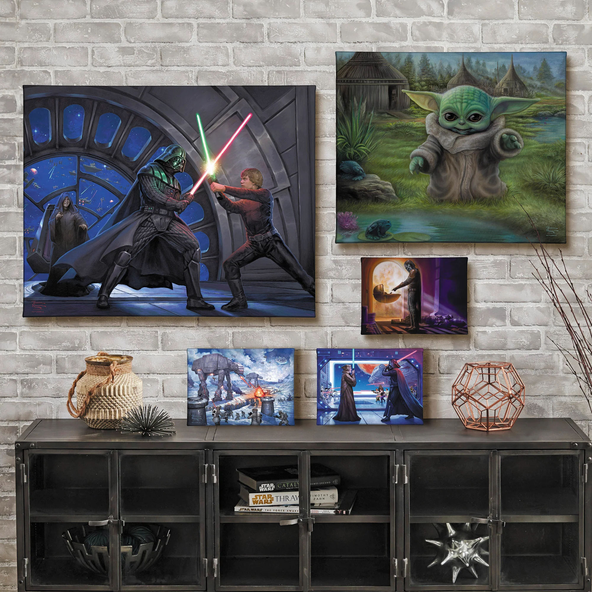 Lucasfilm Star Wars - Gallery Wrapped Canvas (Set of 5)