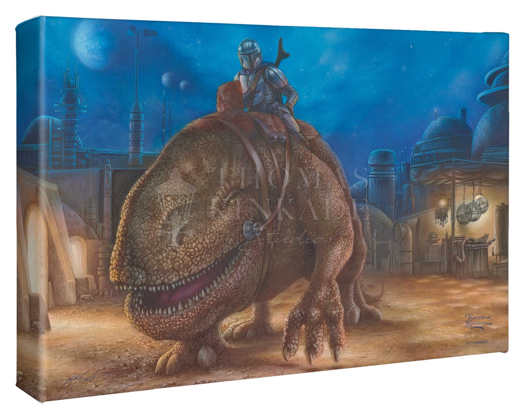 The Mandalorian™ - The Reckoning - 10" x 14" Gallery Wrapped Canvas - Image 2