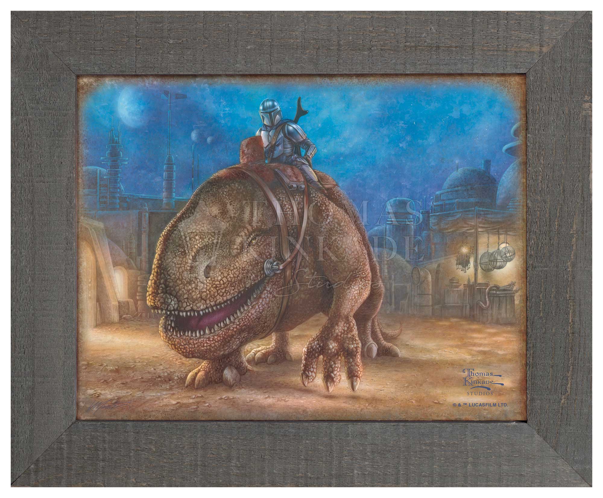 The Mandalorian™ - The Reckoning - 12" x 18" Framed Metal Print