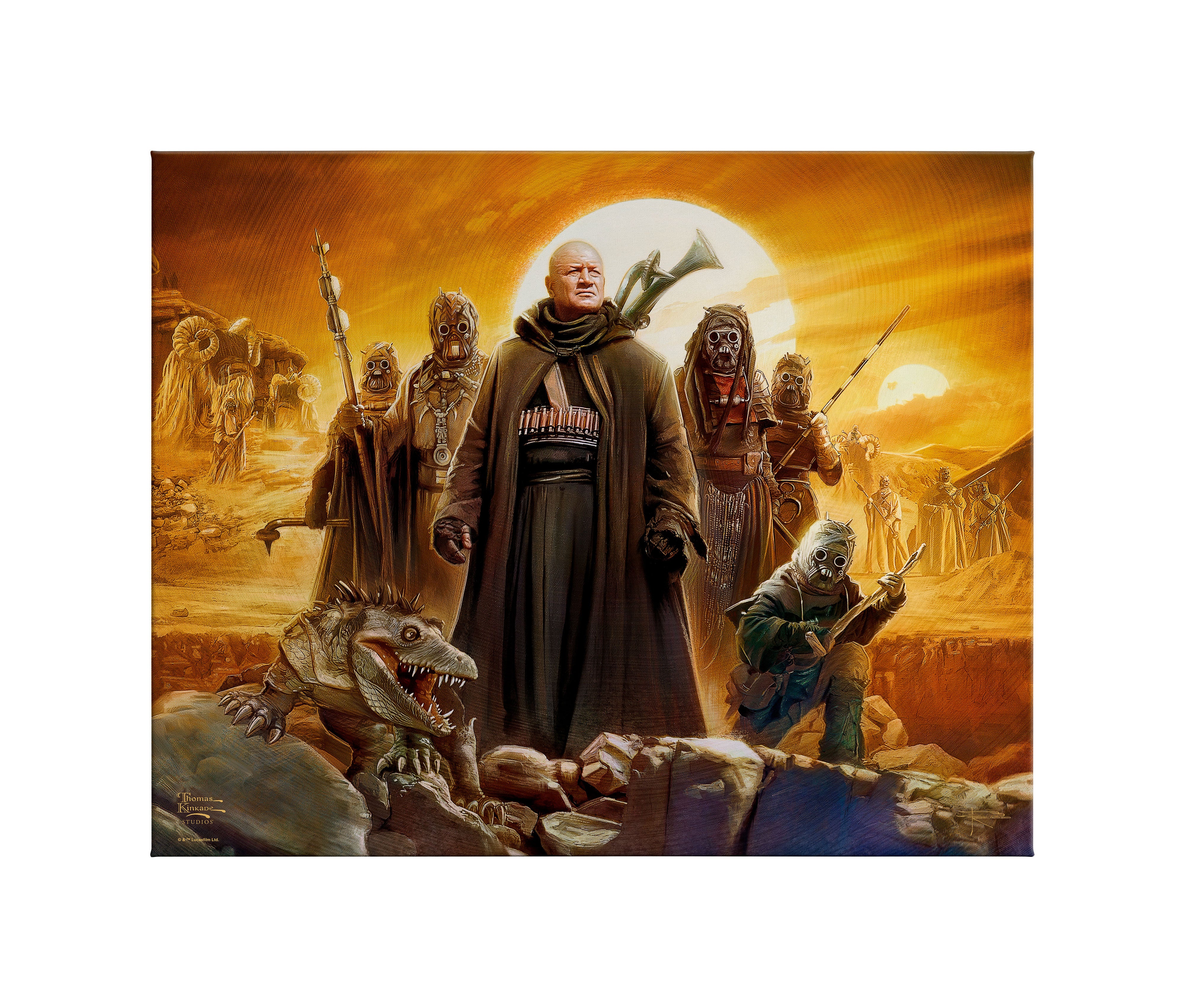 The Book of Boba Fett™ - Tusken Raiders™ - 24" x 30" Gallery Wrapped Canvas