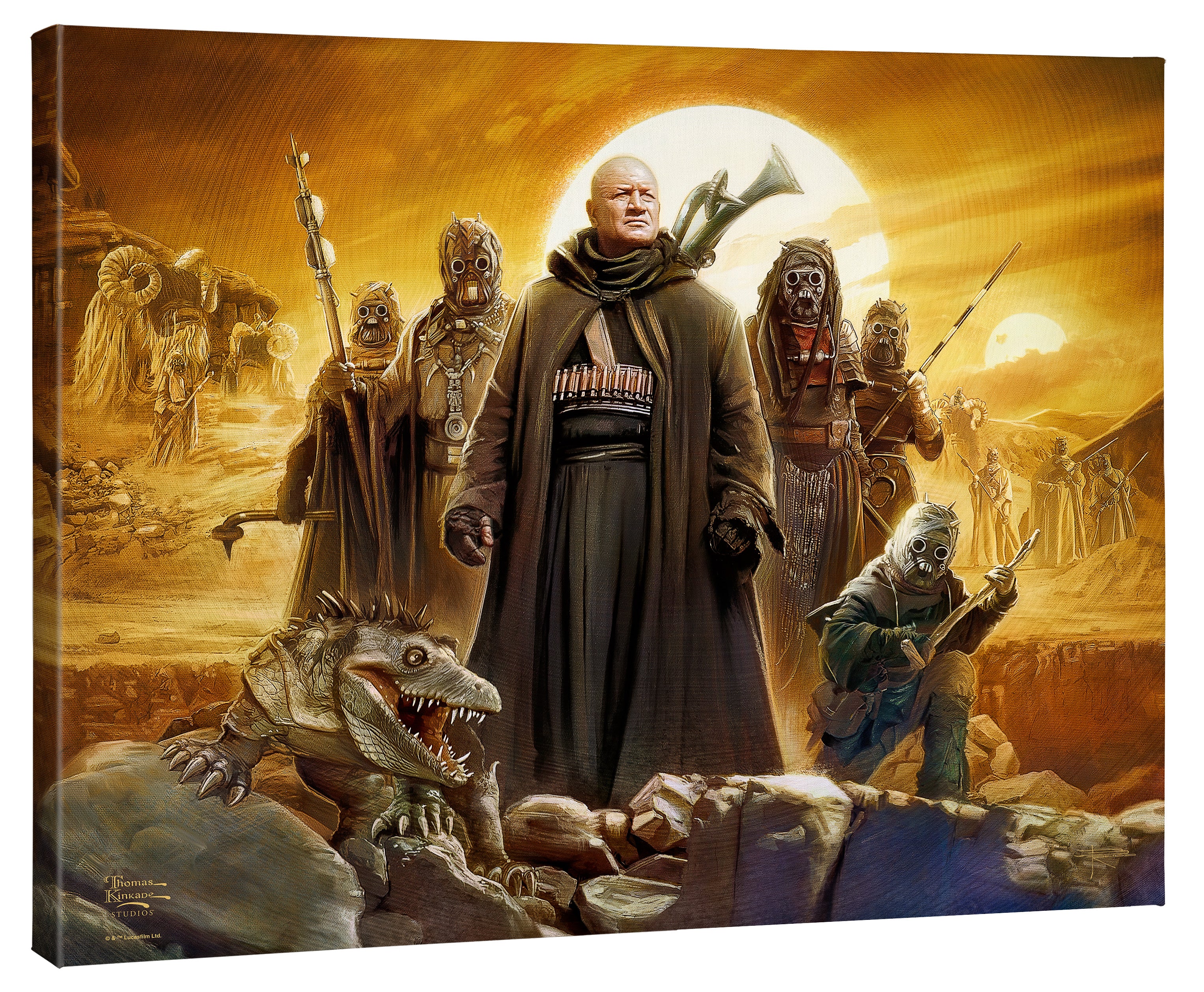 The Book of Boba Fett™ - Tusken Raiders™ - 24" x 30" Gallery Wrapped Canvas - Image 2
