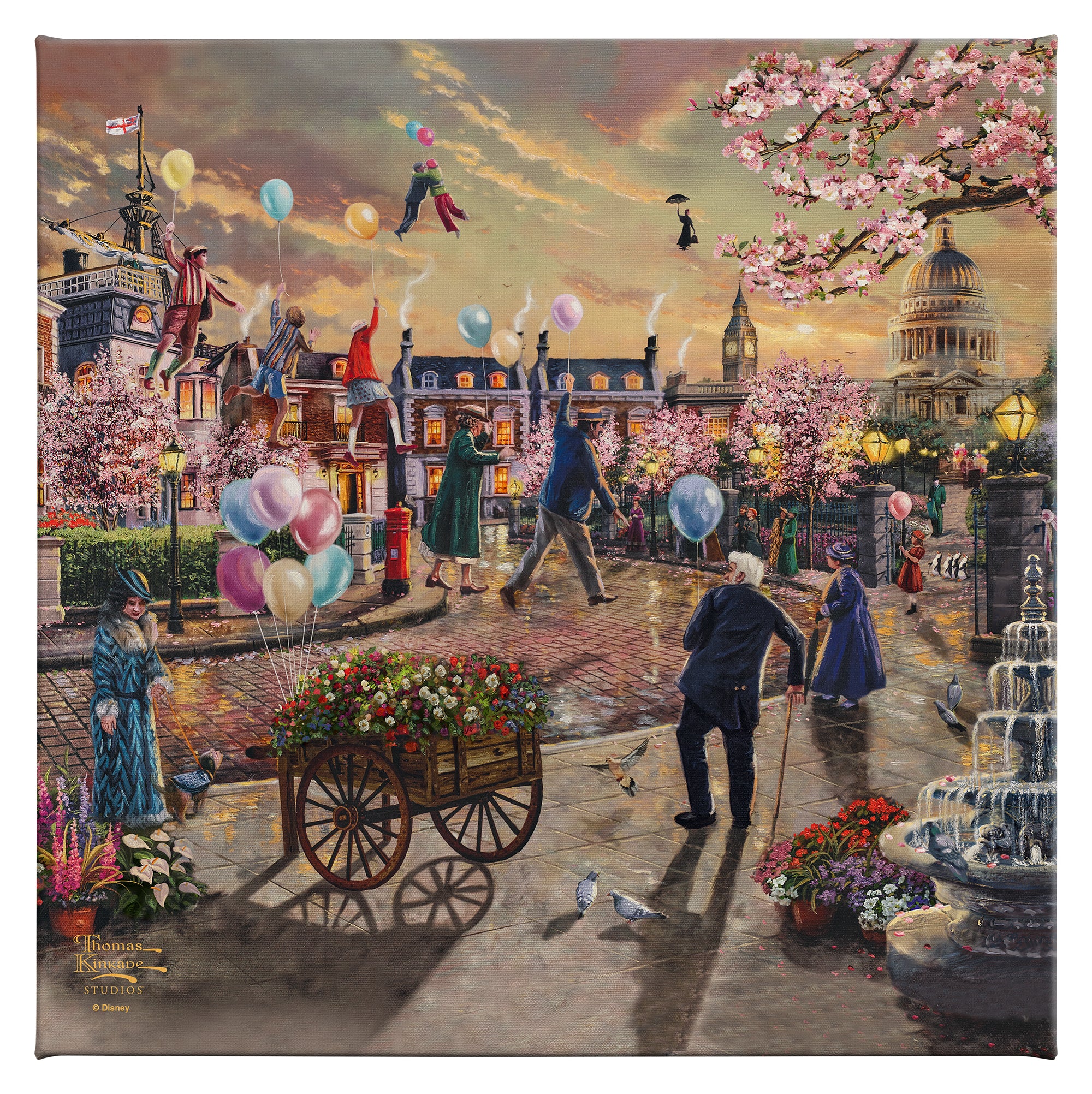 Disney Mary Poppins Returns - 14" x 14" Gallery Wrapped Canvas