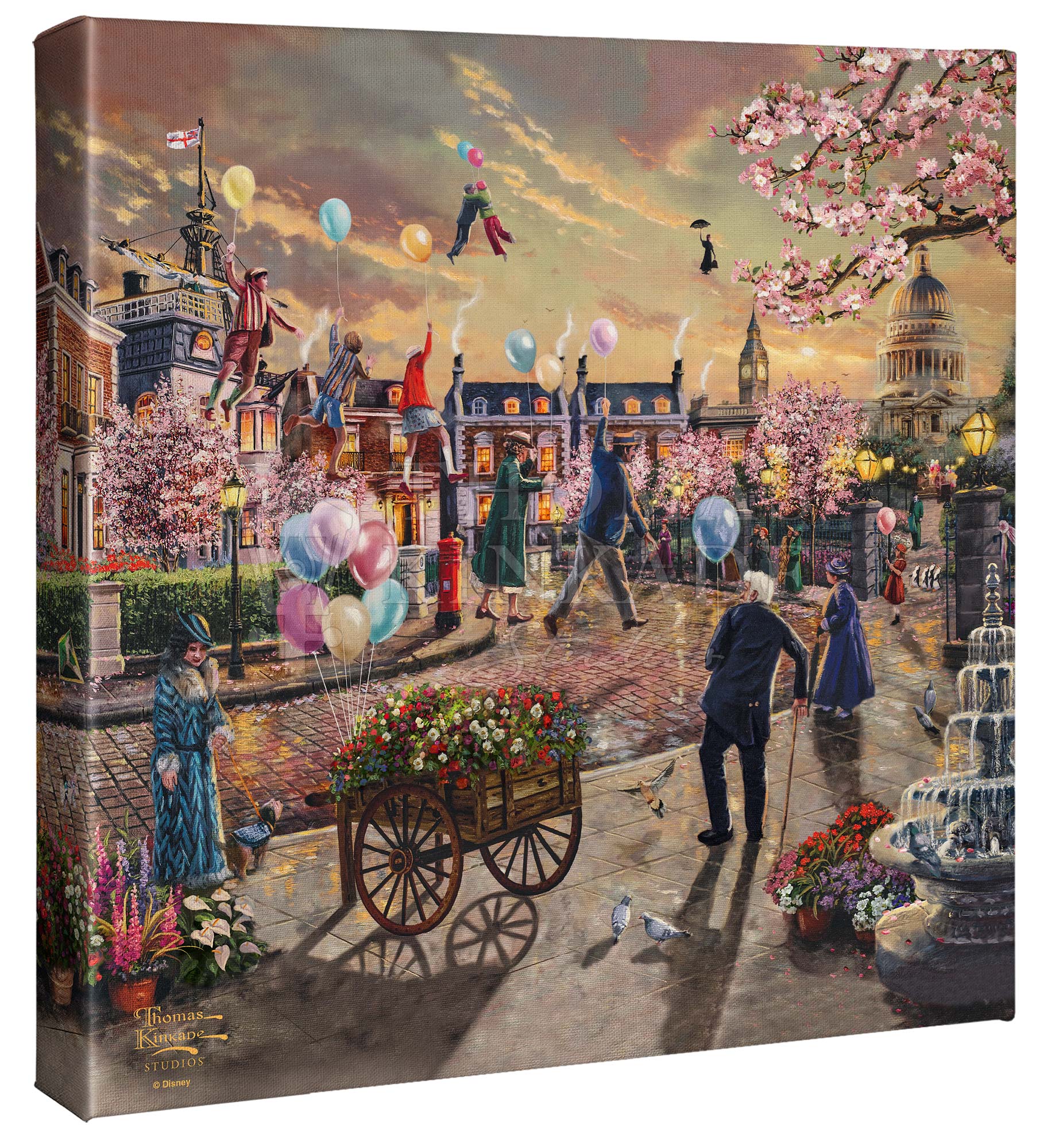 Disney Mary Poppins Returns - 14" x 14" Gallery Wrapped Canvas - Image 2