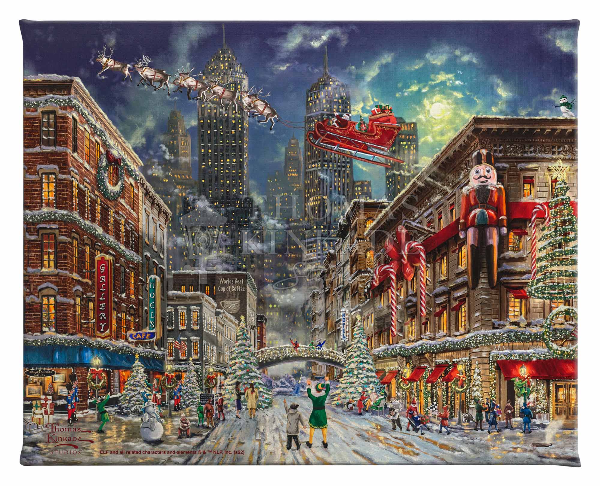 Elf™ - 8" x 10" Gallery Wrapped Canvas