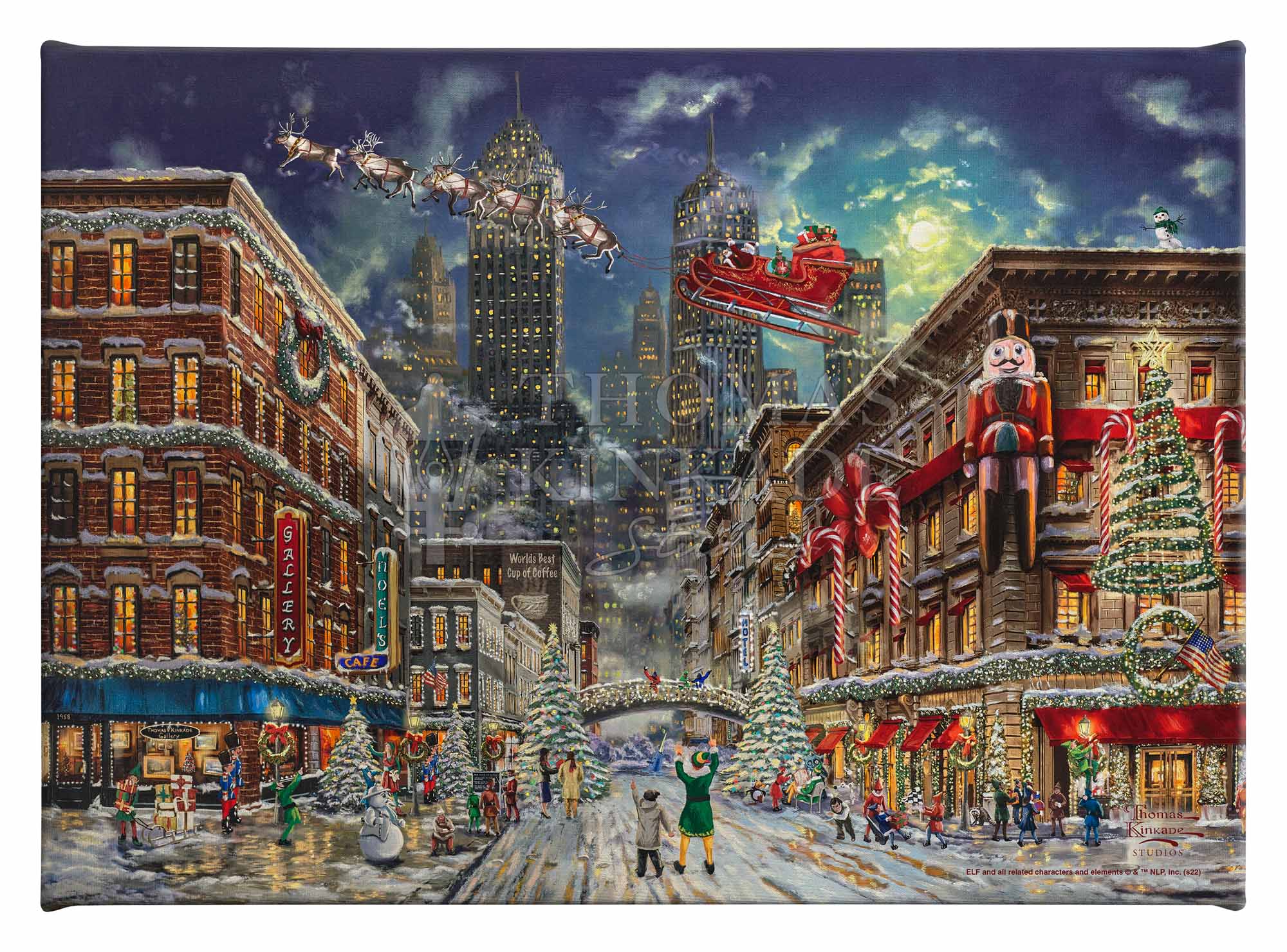 Elf™ - 10" x 14" Gallery Wrapped Canvas