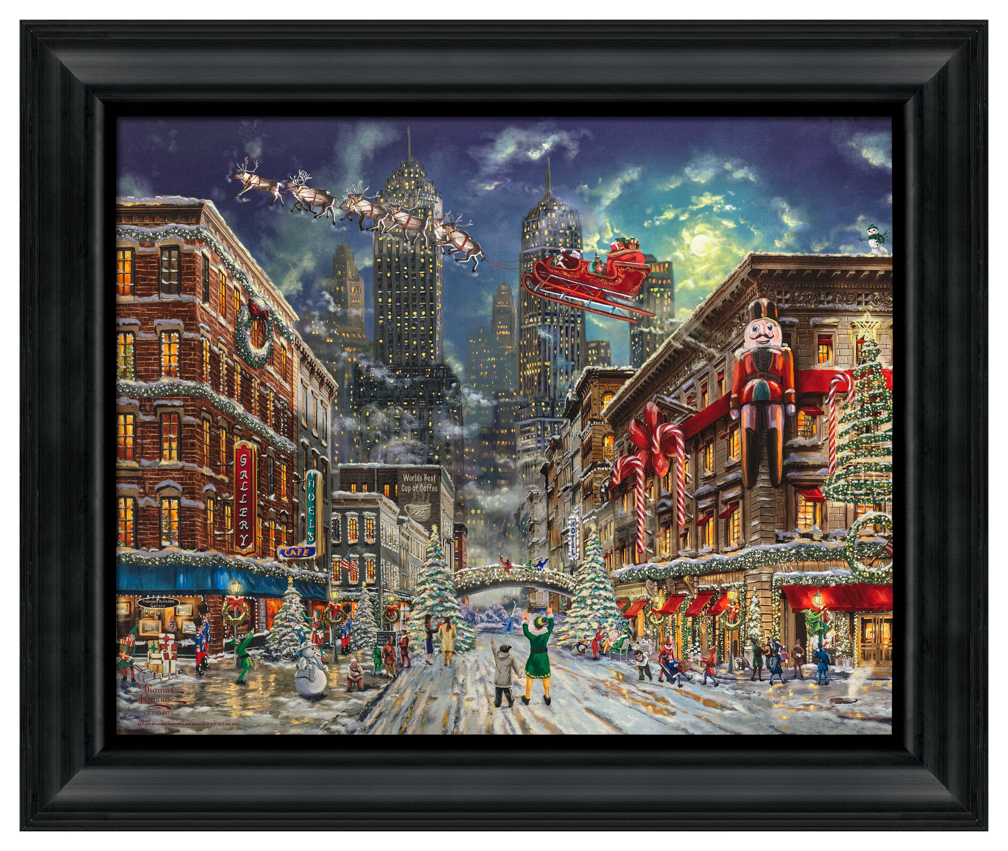 Elf™ - 16" x 20" Brushstroke Vignette