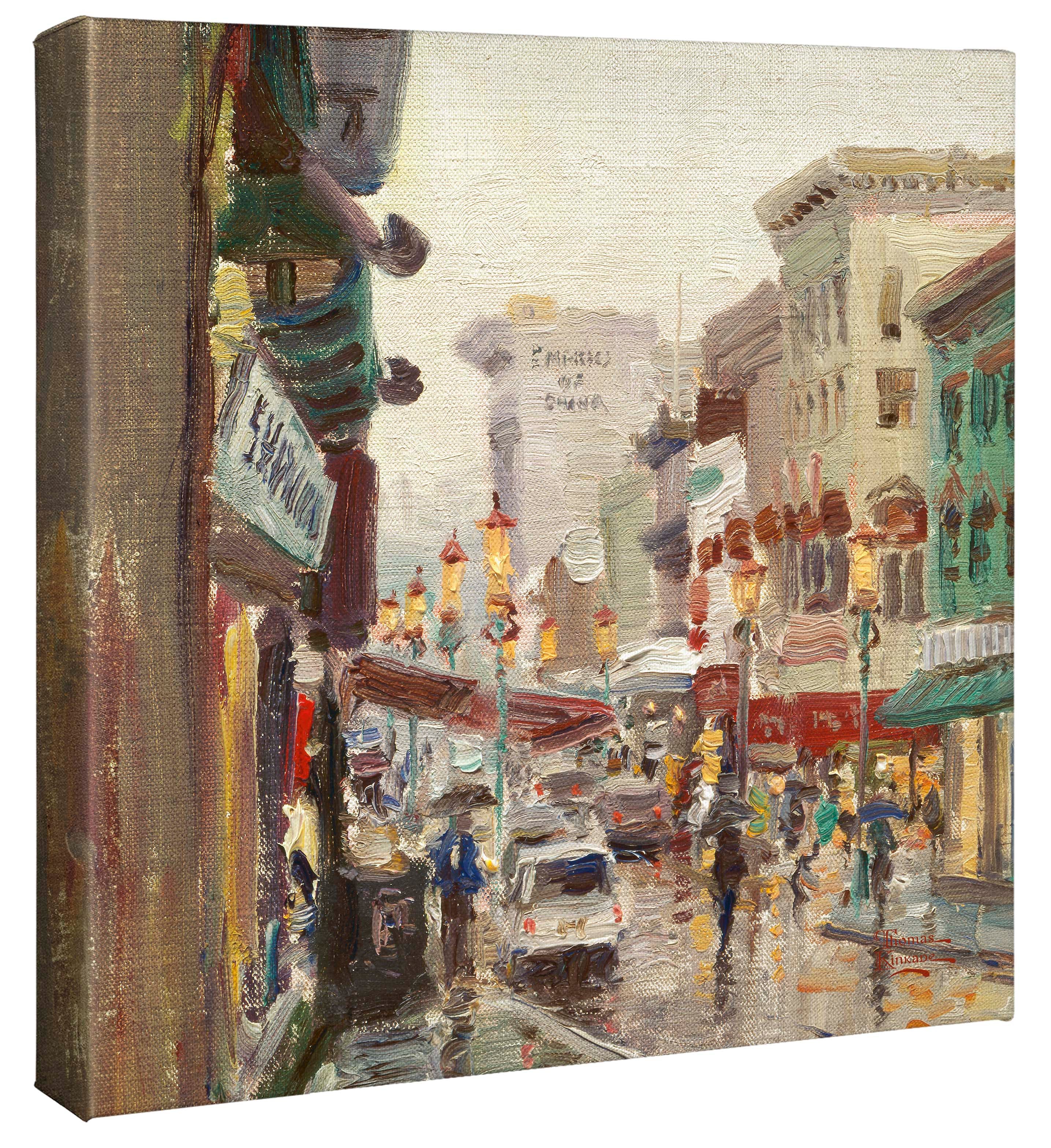 Chinatown, San Francisco - 14" x 14" Gallery Wrapped Canvas - Image 2