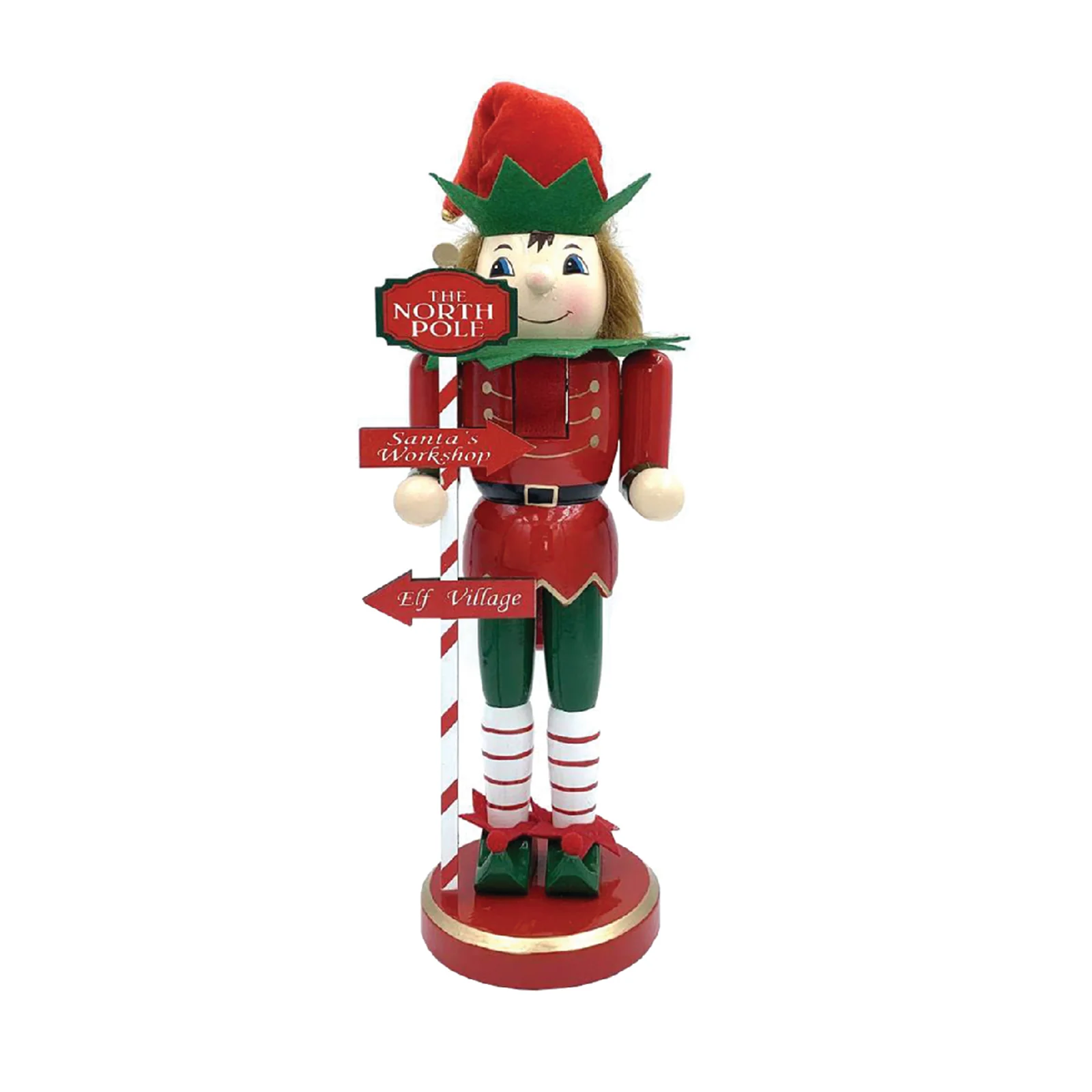 North Pole Elf - 14" Nutcracker
