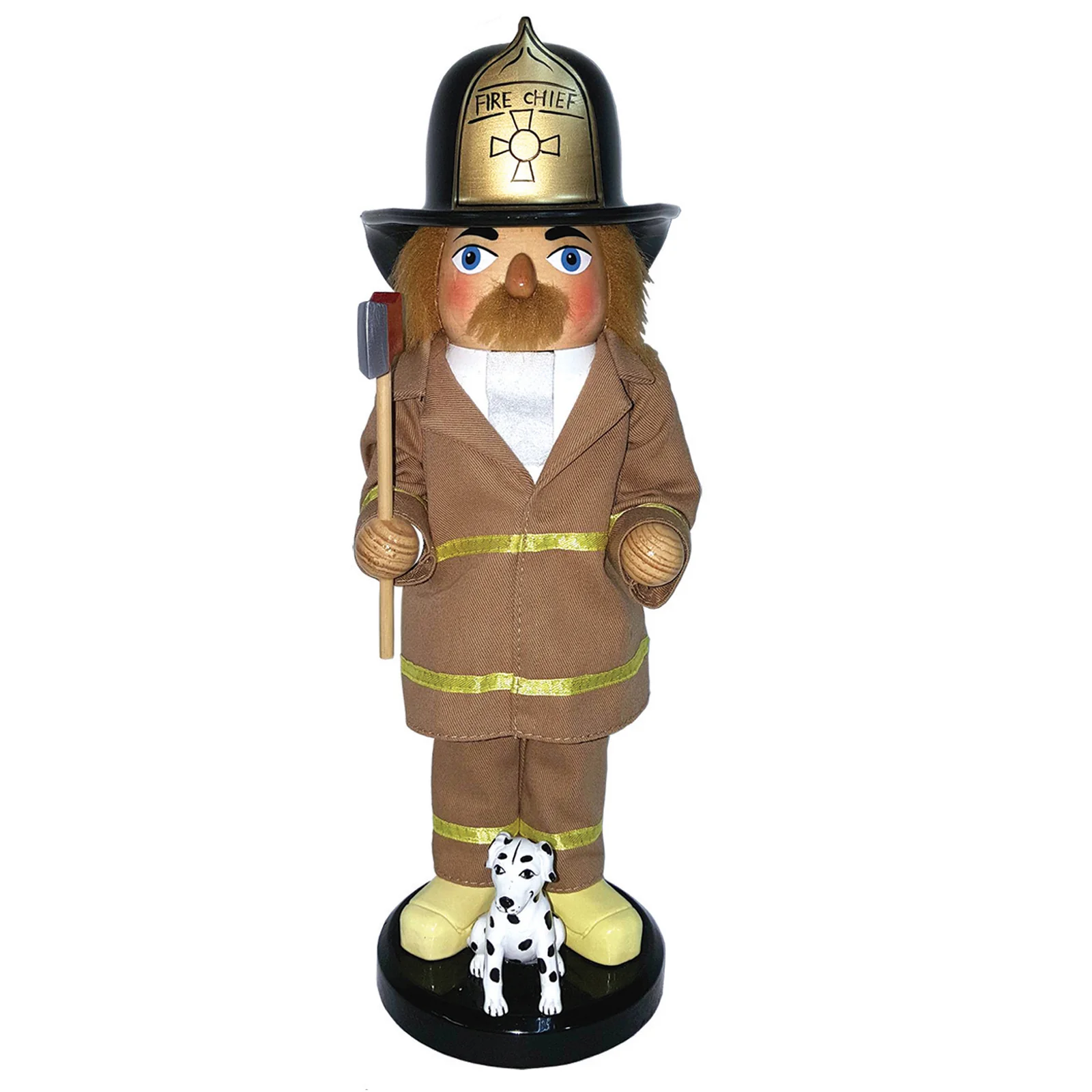 Fireman & Dalmatian - 14" Nutcracker