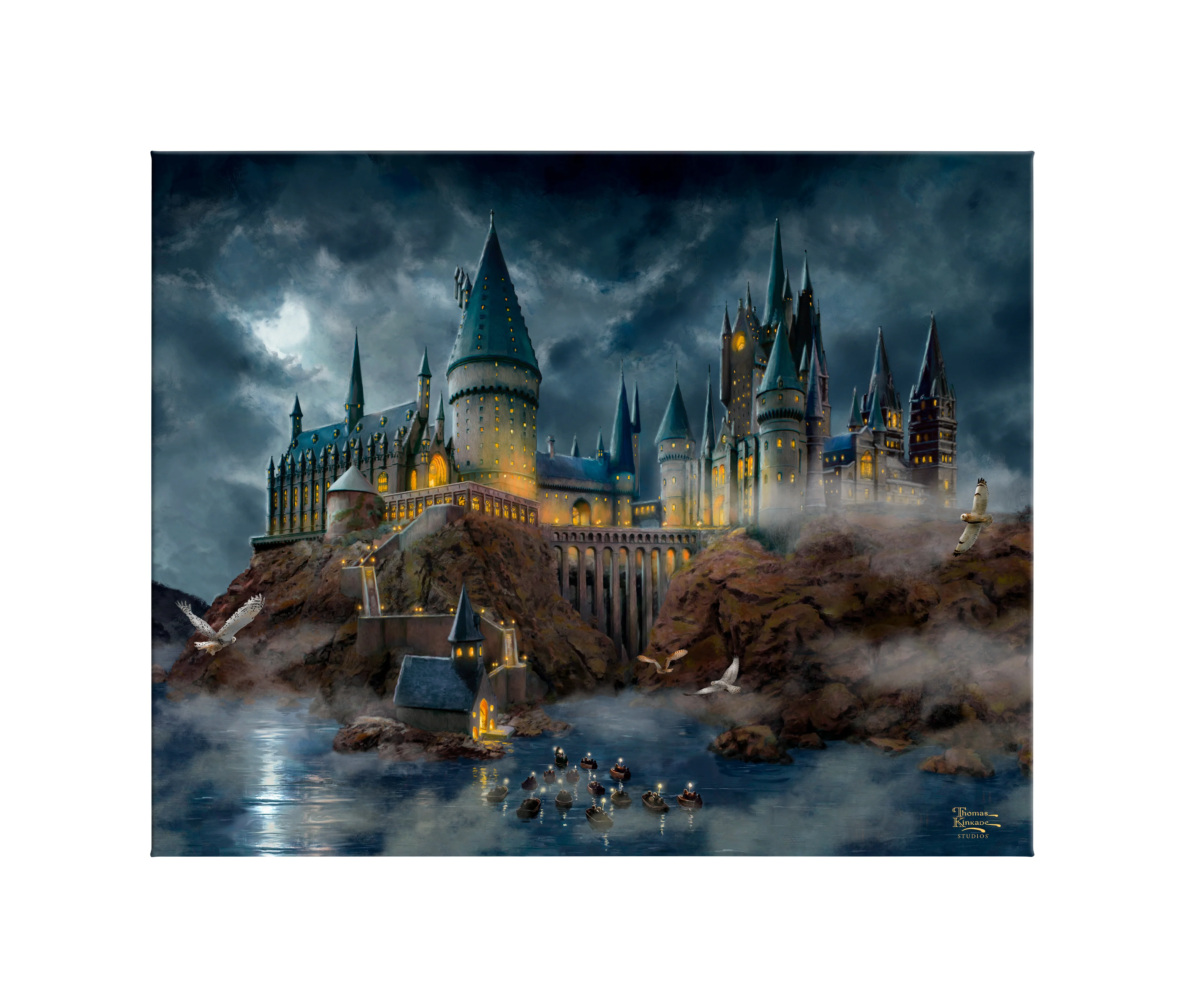 Harry Potter™ Hogwarts™ Castle - 24" x 30" Gallery Wrapped Canvas