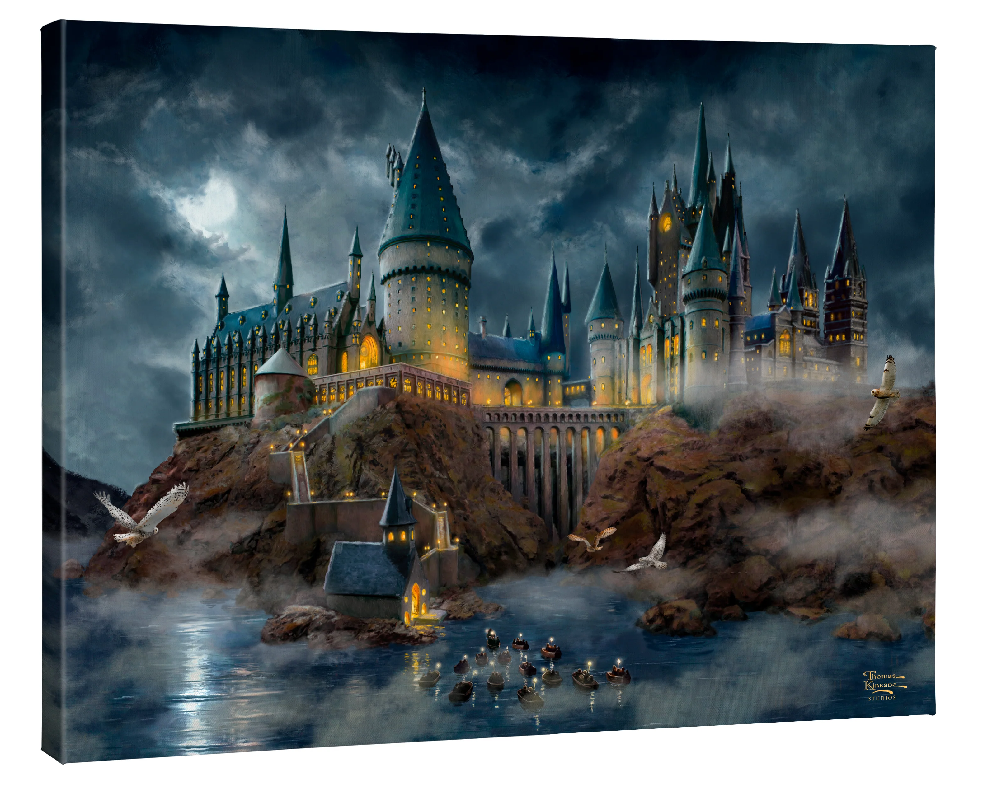 Harry Potter™ Hogwarts™ Castle - 24" x 30" Gallery Wrapped Canvas - Image 2