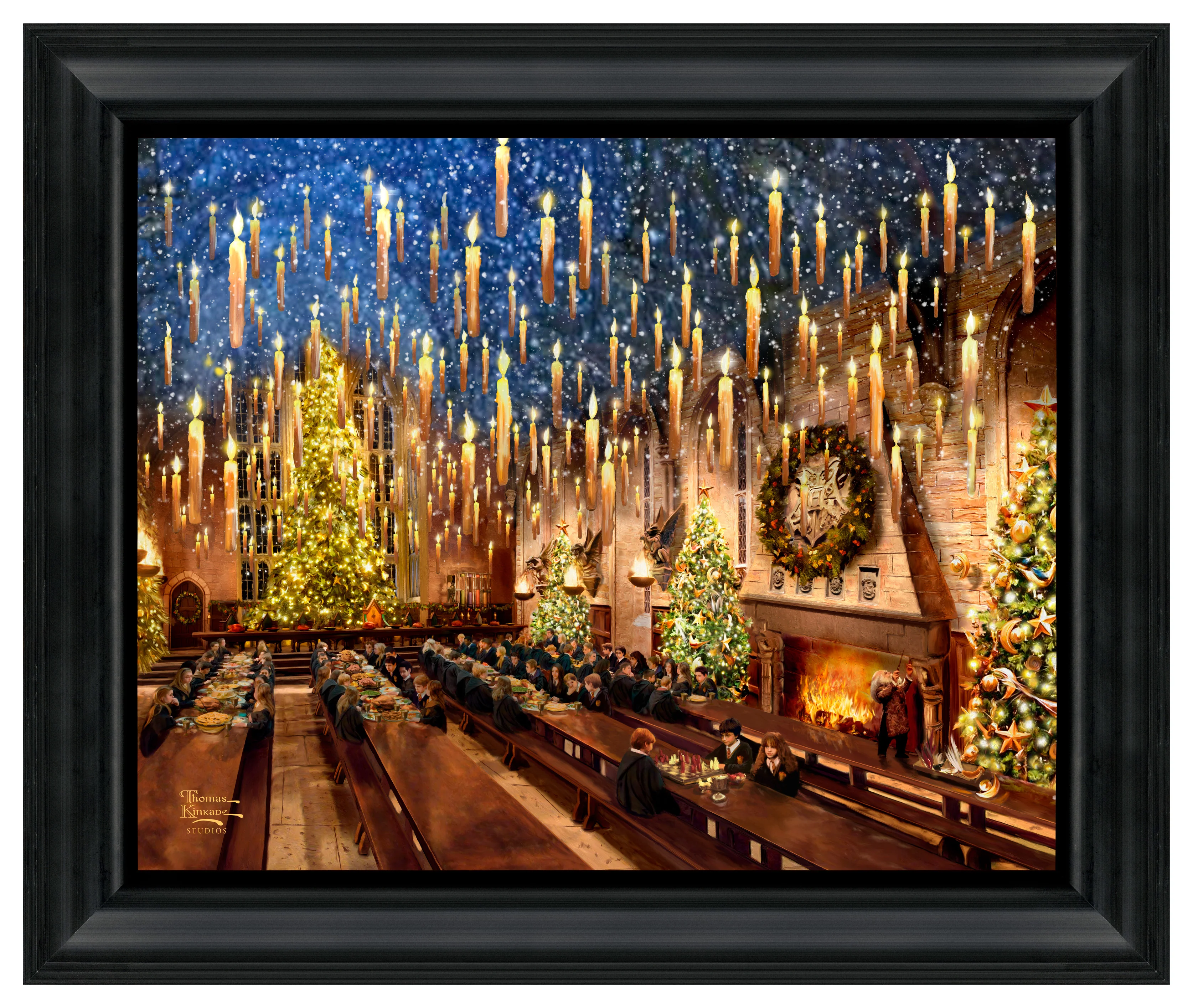Harry Potter™ Great Hall - 16" x 20" Brushstroke Vignette
