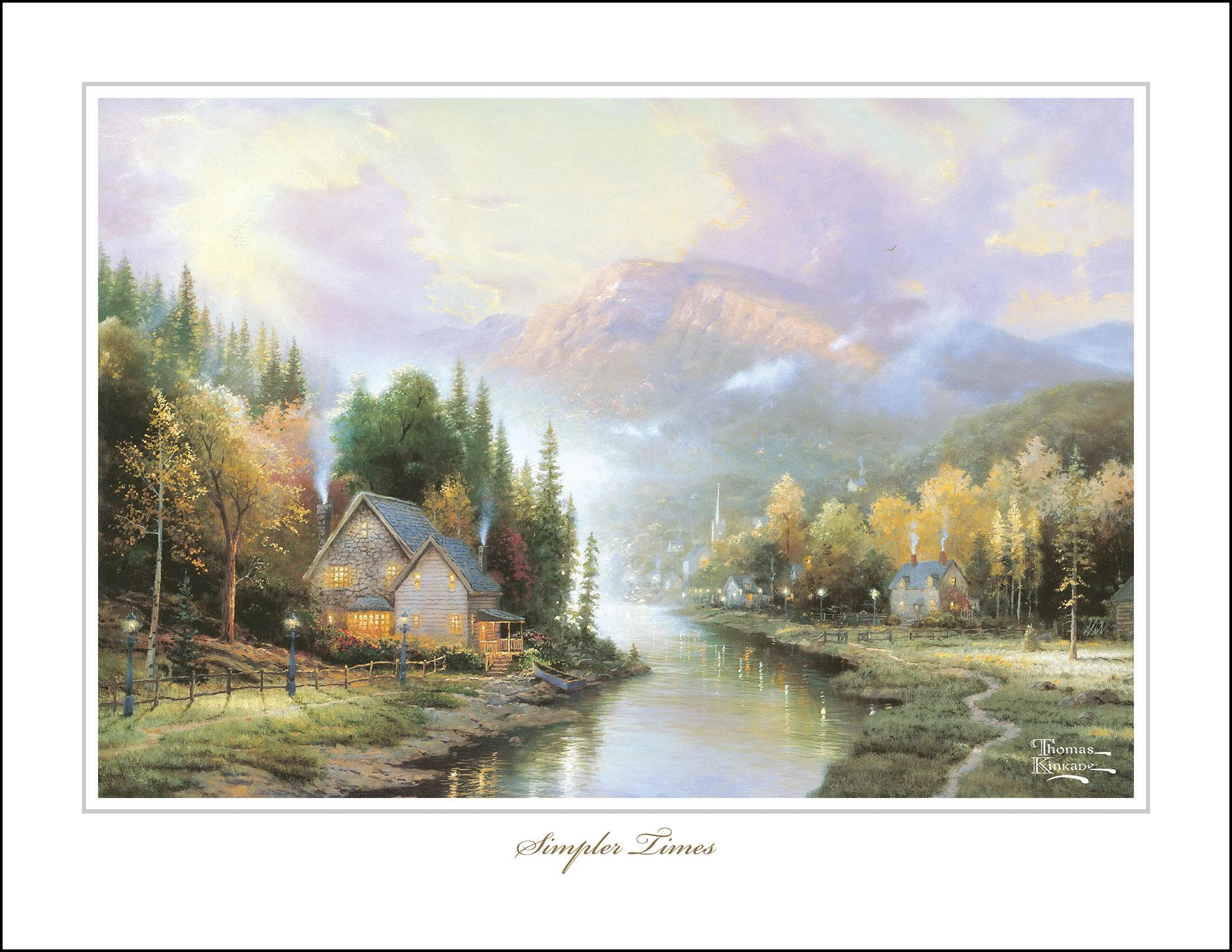 Thomas Kinkade Special Collector's Edition 2026 Deluxe Wall Calendar with Print - Image 7