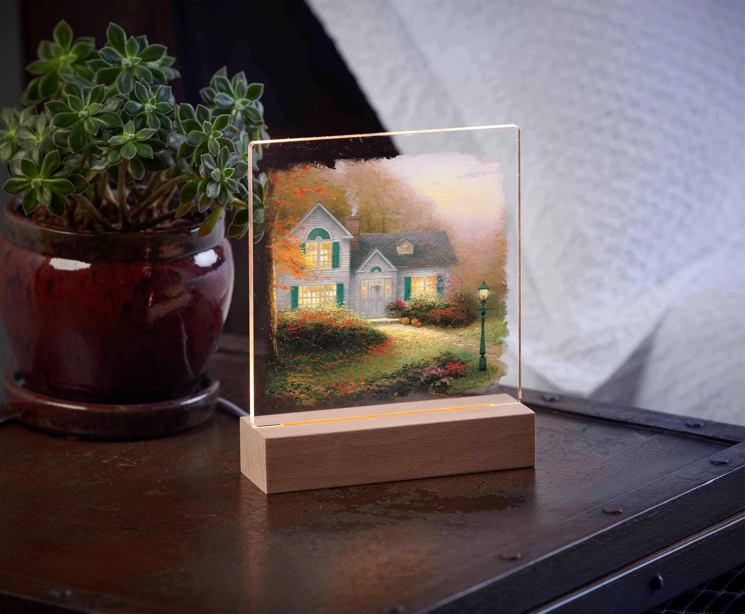 The Blessings of Autumn - Acrylic Night Light