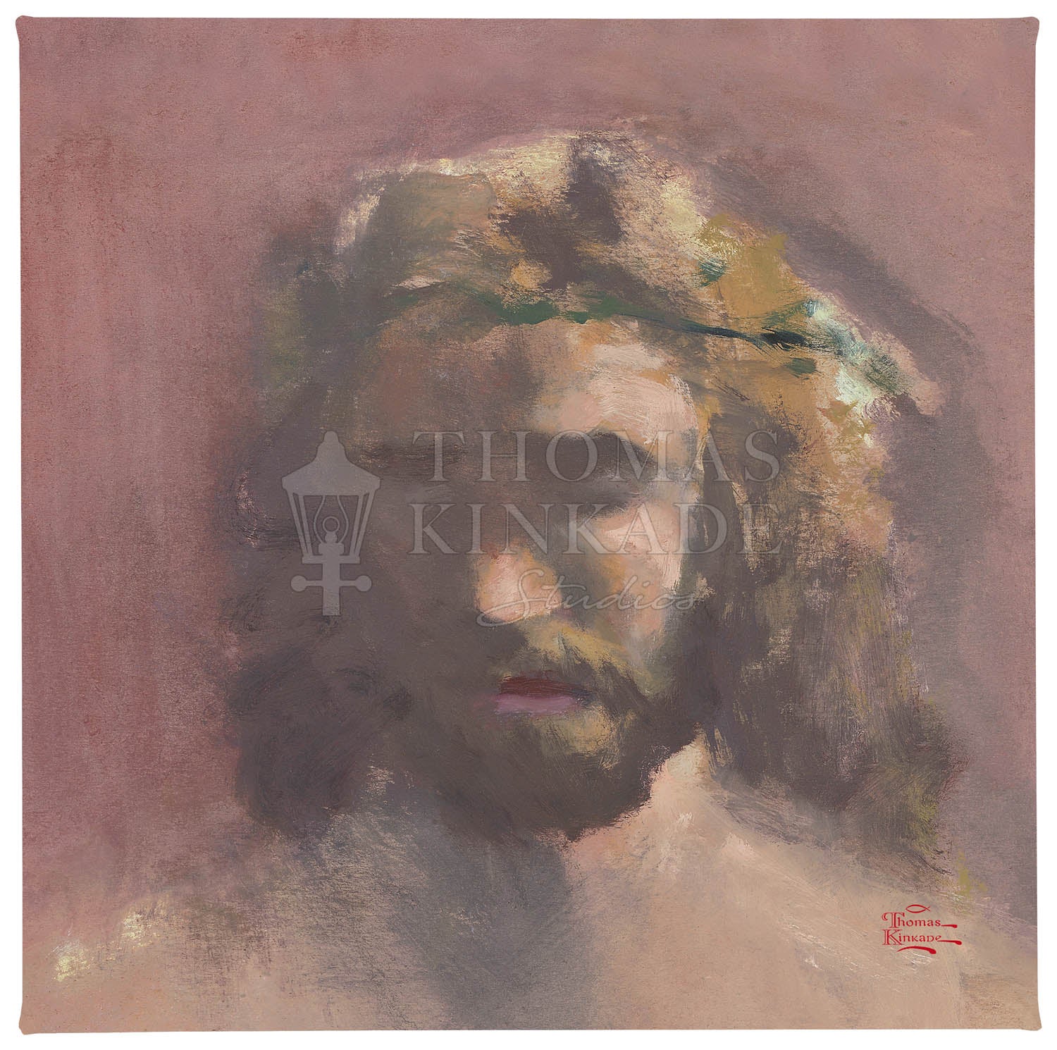 The Prince of Peace - 14" x 14" Gallery Wrapped Canvas