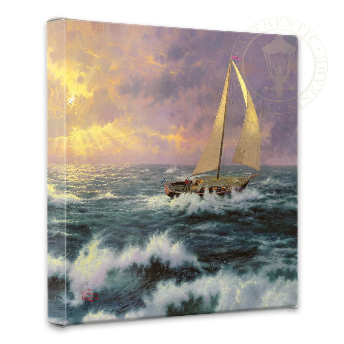 Perseverance - 14" x 14" Gallery Wrapped Canvas - Image 2