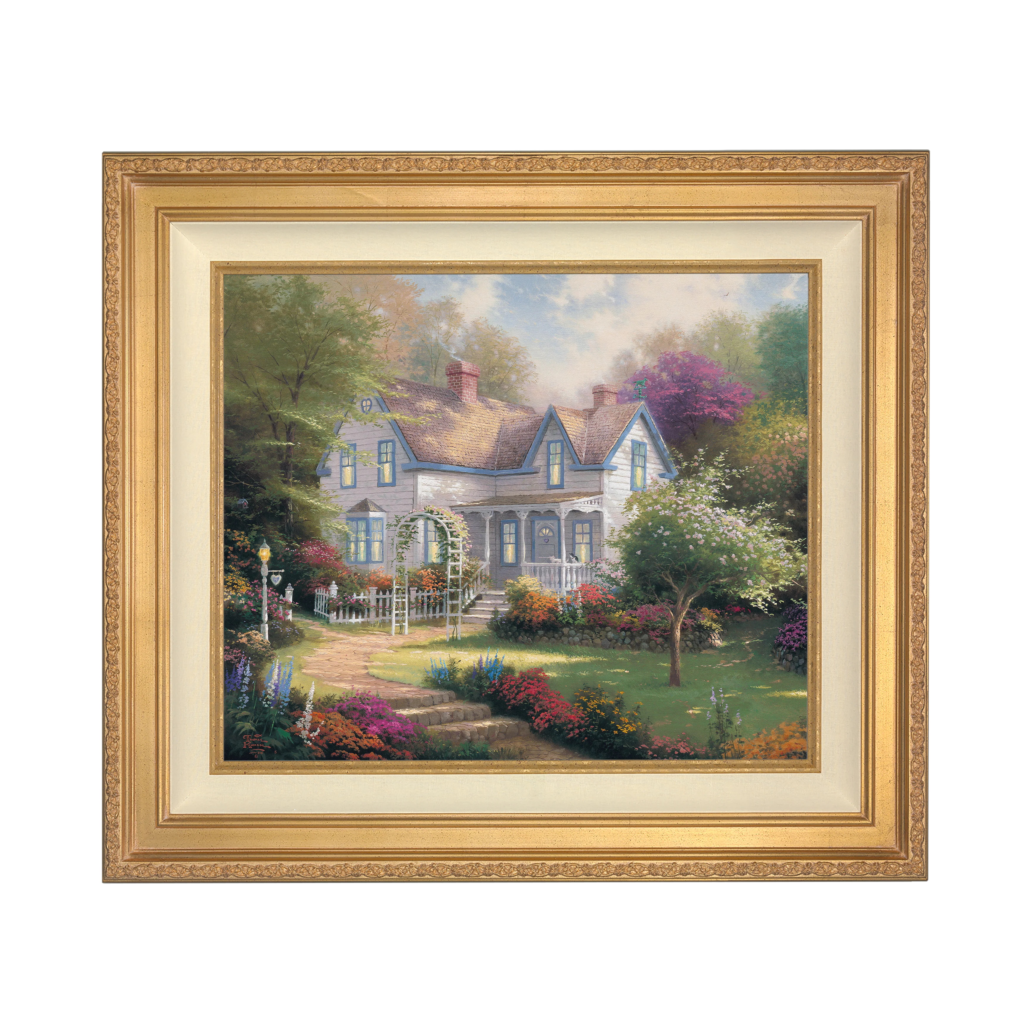 *RARE* Home is Where the Heart is II Gallery Proof Canvas Antique Gold 20" x 24" #745/1240