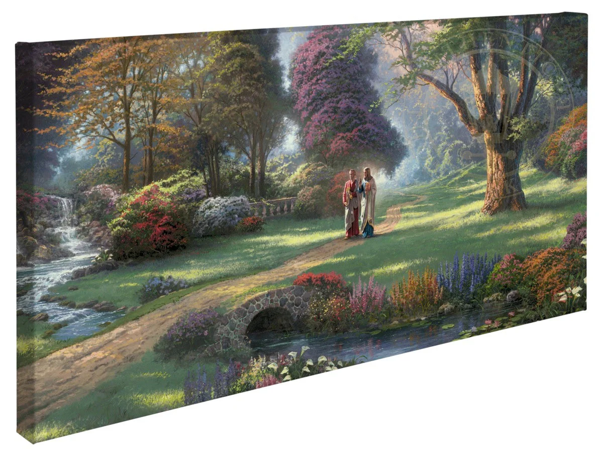 Walk of Faith - 16" x 31" Gallery Wrapped Canvas - Image 2