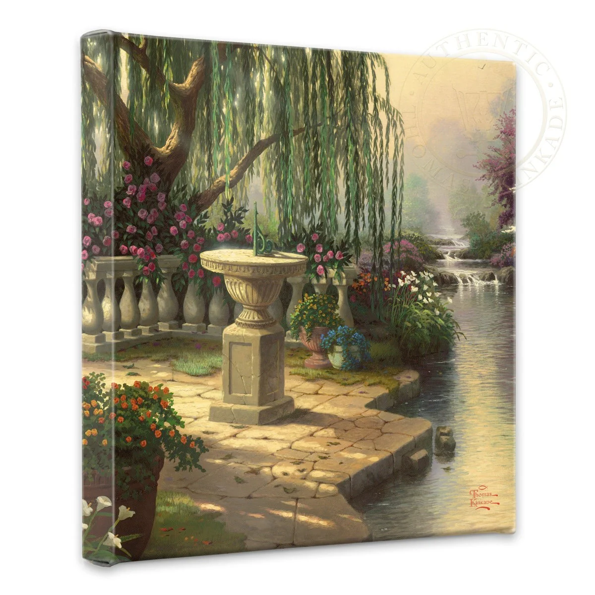 The Hour of Prayer - 14" x 14" Gallery Wrapped Canvas - Image 2