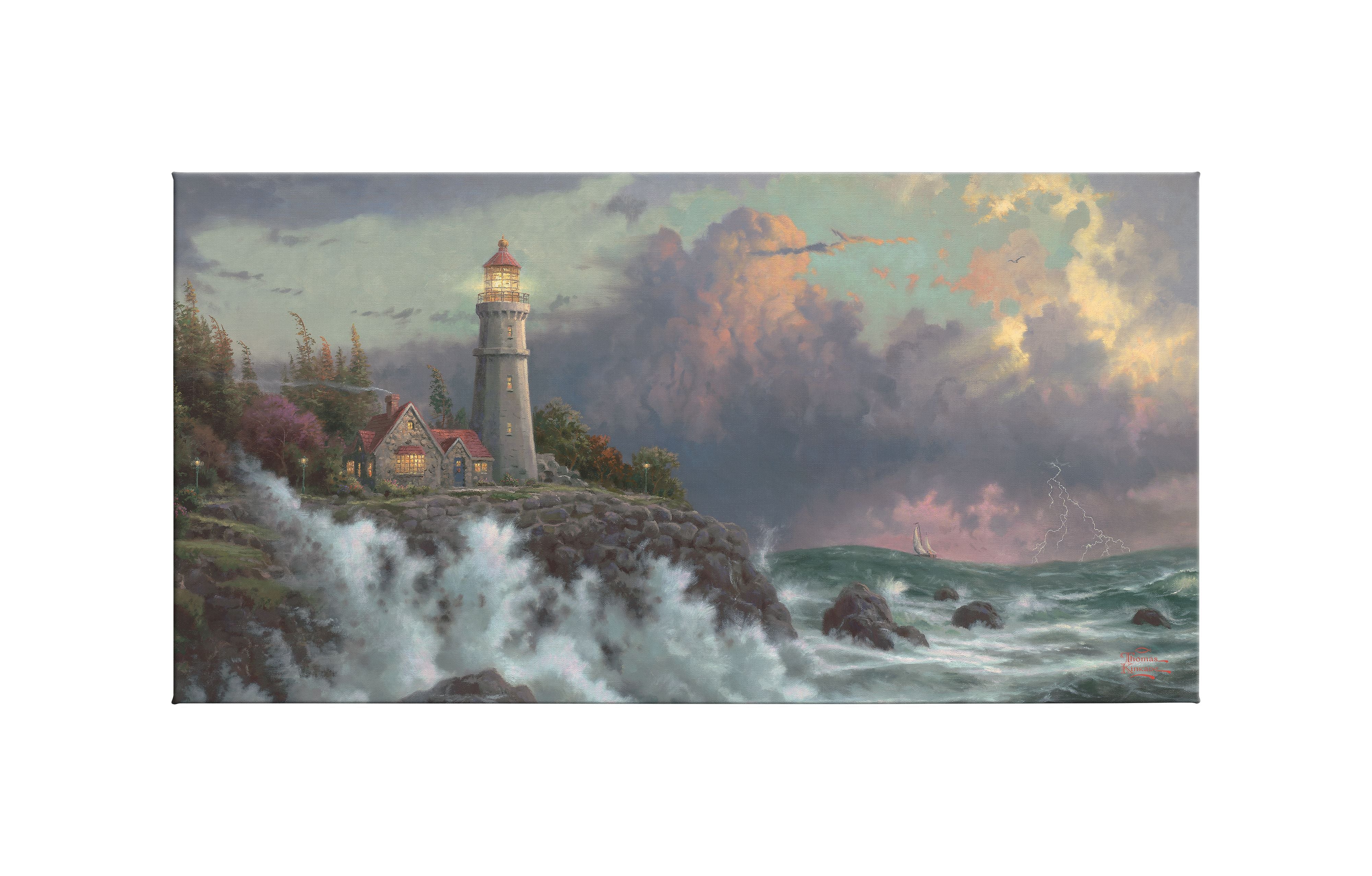 Conquering the Storms - 16" x 31" Gallery Wrapped Canvas