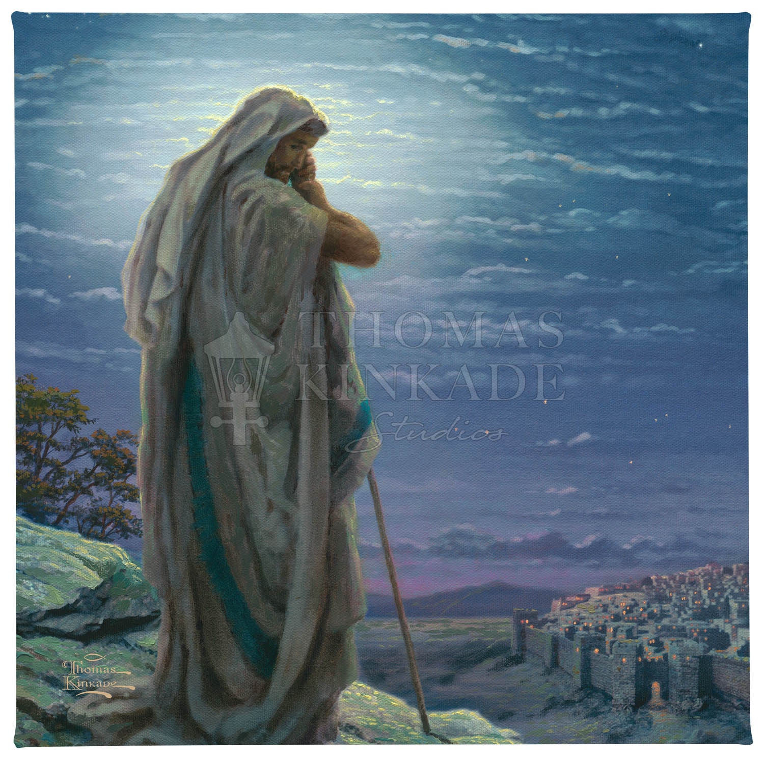 A Prayer for Peace - 14" x 14" Gallery Wrapped Canvas