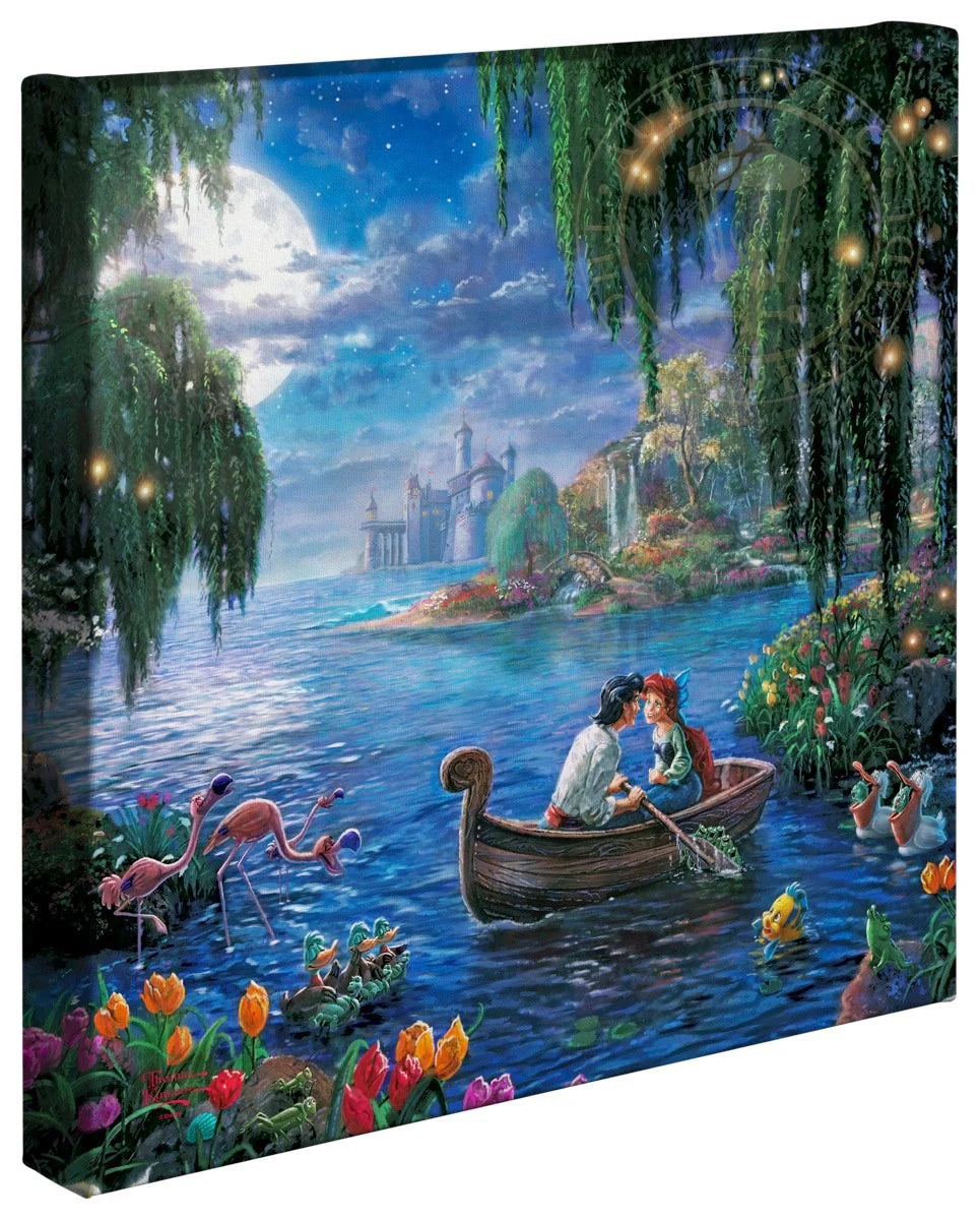 Disney The Little Mermaid II - 14" x 14" Gallery Wrapped Canvas - Image 2