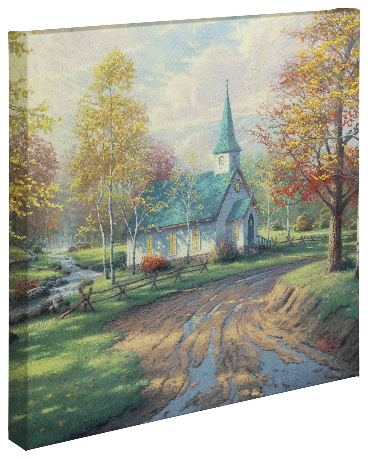The Aspen Chapel - 20" x 20" Gallery Wrapped Canvas