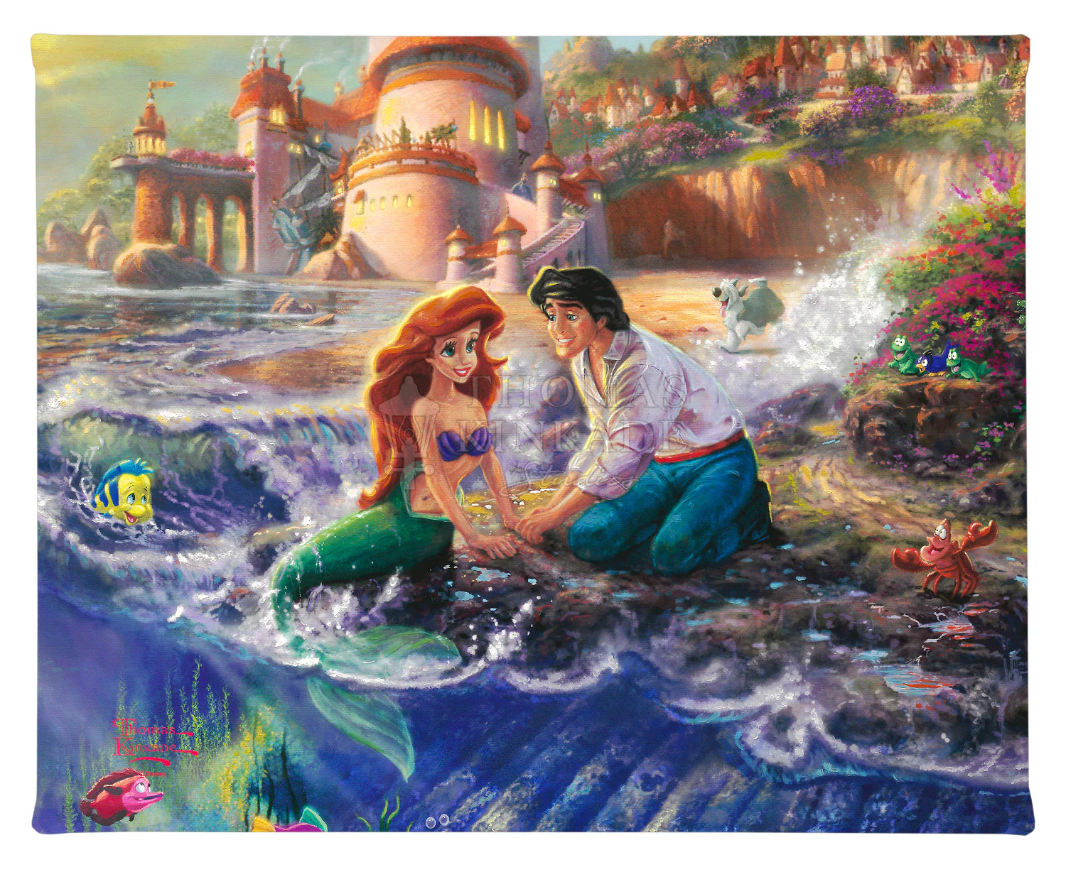 Disney The Little Mermaid - 8" x 10" Gallery Wrapped Canvas