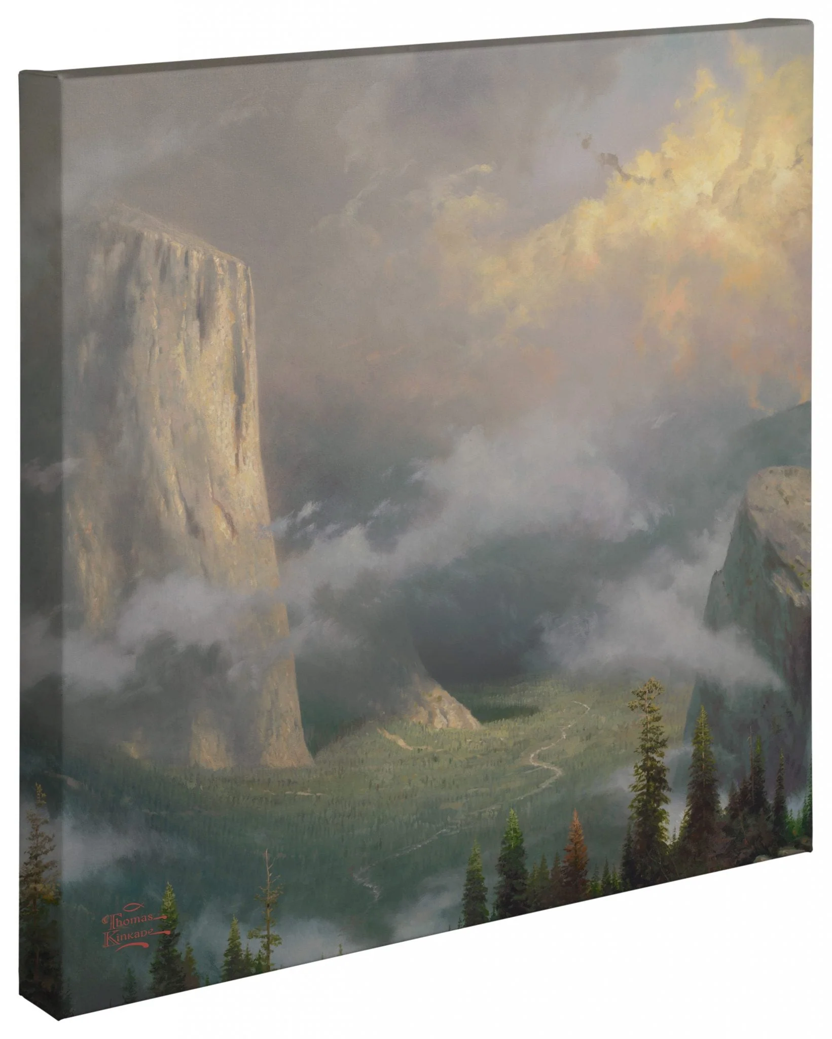 West Rim, Yosemite - 20" x 20" Gallery Wrapped Canvas - Image 2