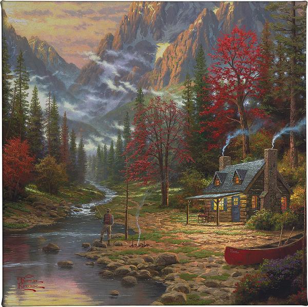 The Good Life - 14" x 14" Gallery Wrapped Canvas