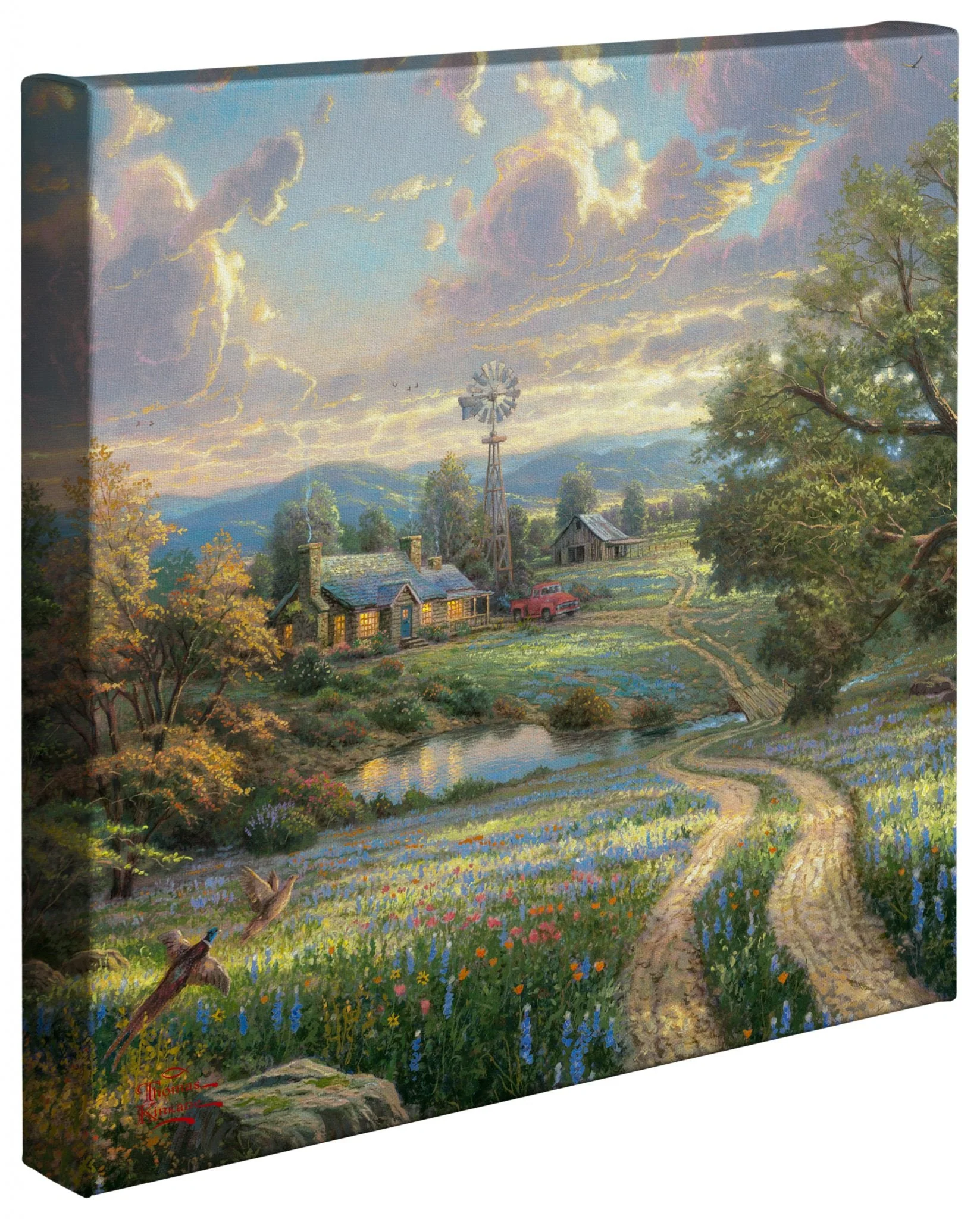Country Living - 14" x 14" Gallery Wrapped Canvas - Image 2