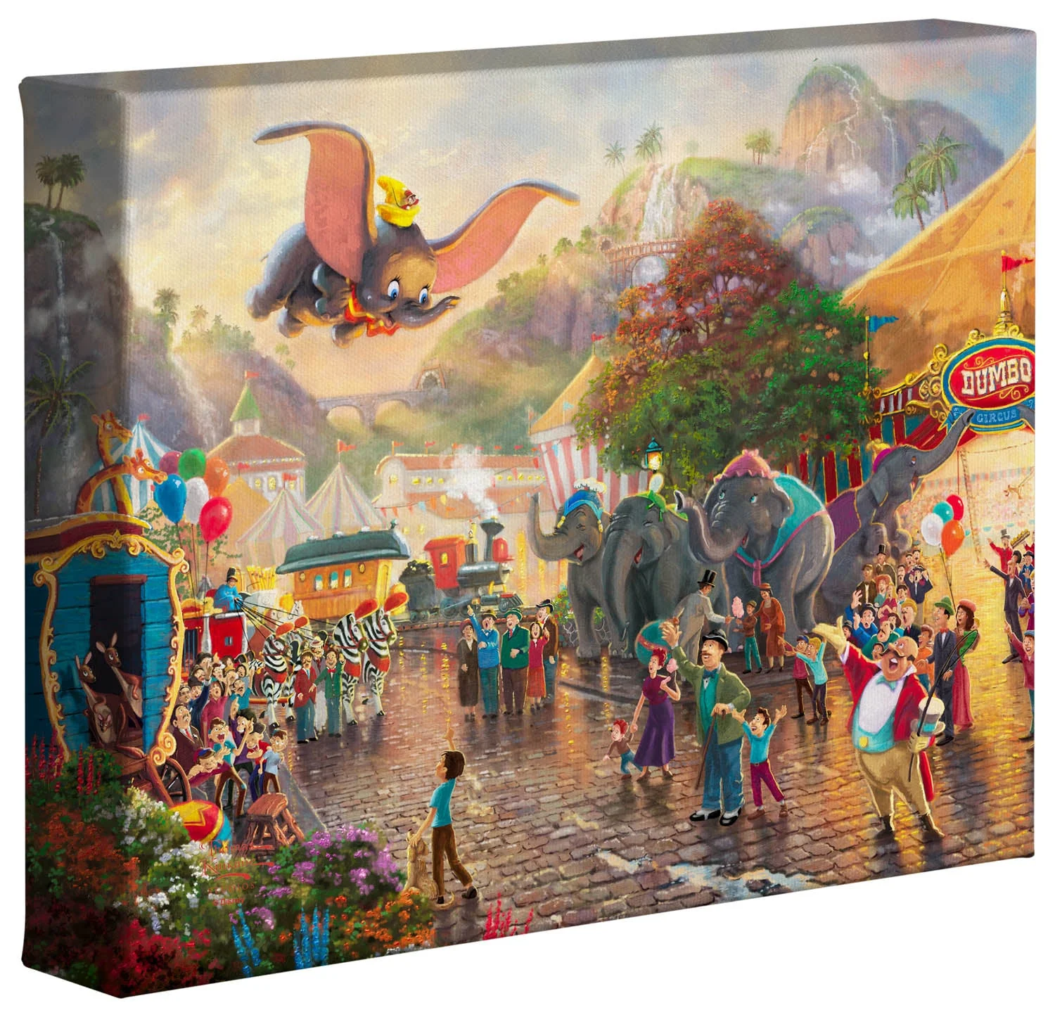 Disney Dumbo - 8" x 10" Gallery Wrapped Canvas - Image 2