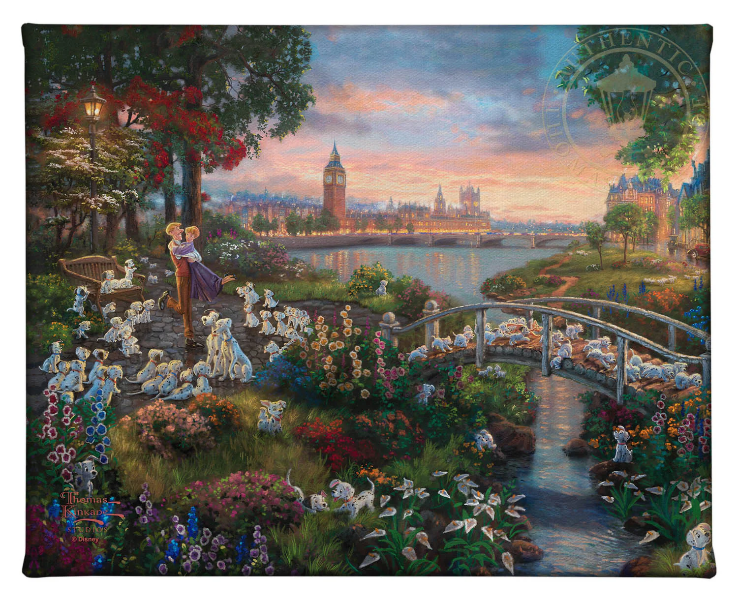 Disney 101 Dalmatians - 8" x 10" Gallery Wrapped Canvas