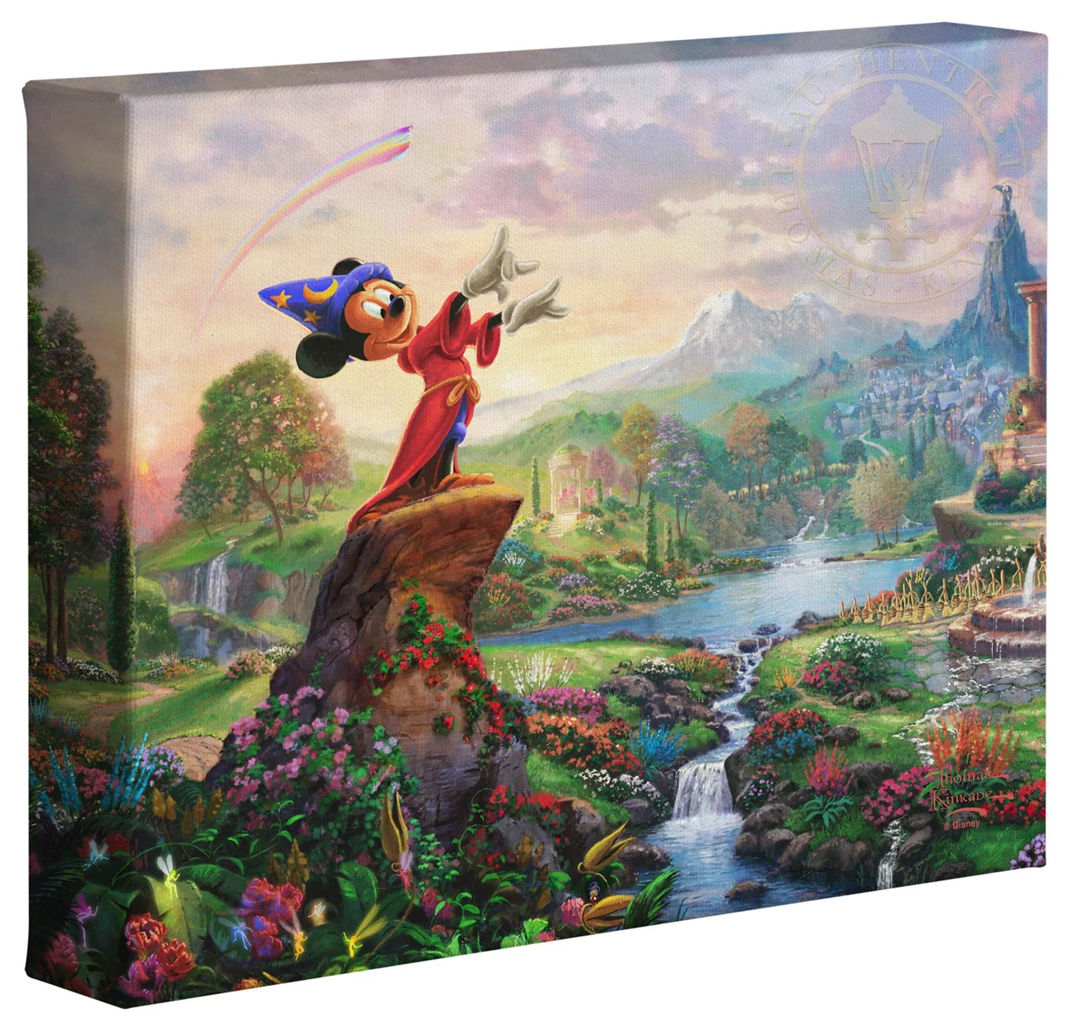 Disney Fantasia - 8" x 10" Gallery Wrapped Canvas - Image 2