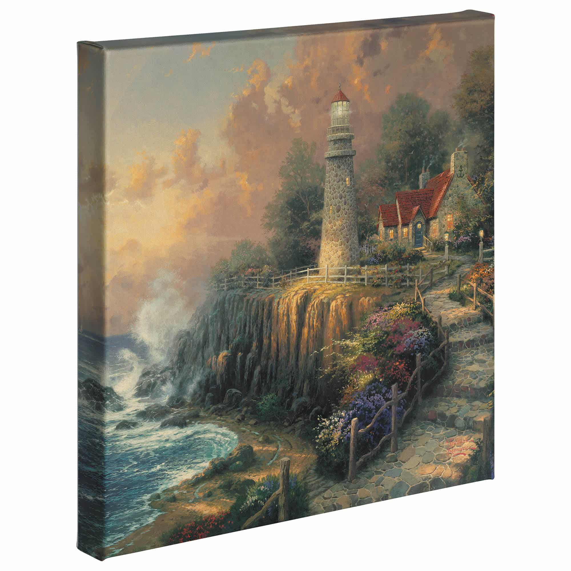 The Light of Peace - 14" x 14" Gallery Wrapped Canvas - Image 2