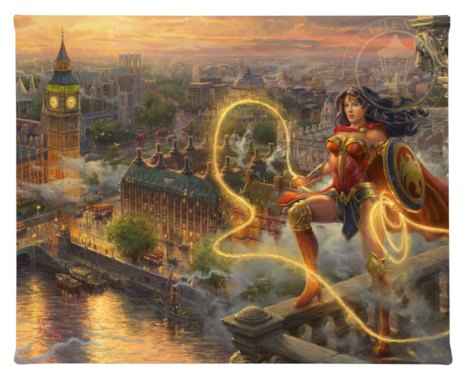 Wonder Woman™ - Lasso of Truth - 8" x 10" Gallery Wrapped Canvas