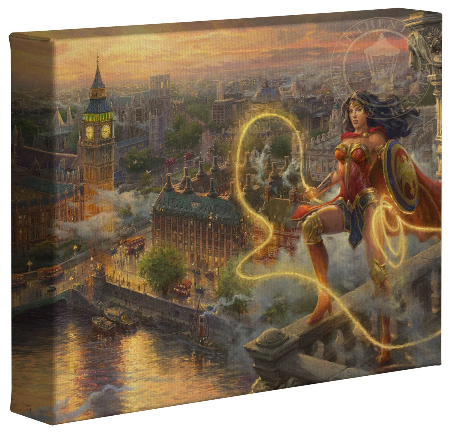 Wonder Woman™ - Lasso of Truth - 8" x 10" Gallery Wrapped Canvas - Image 2