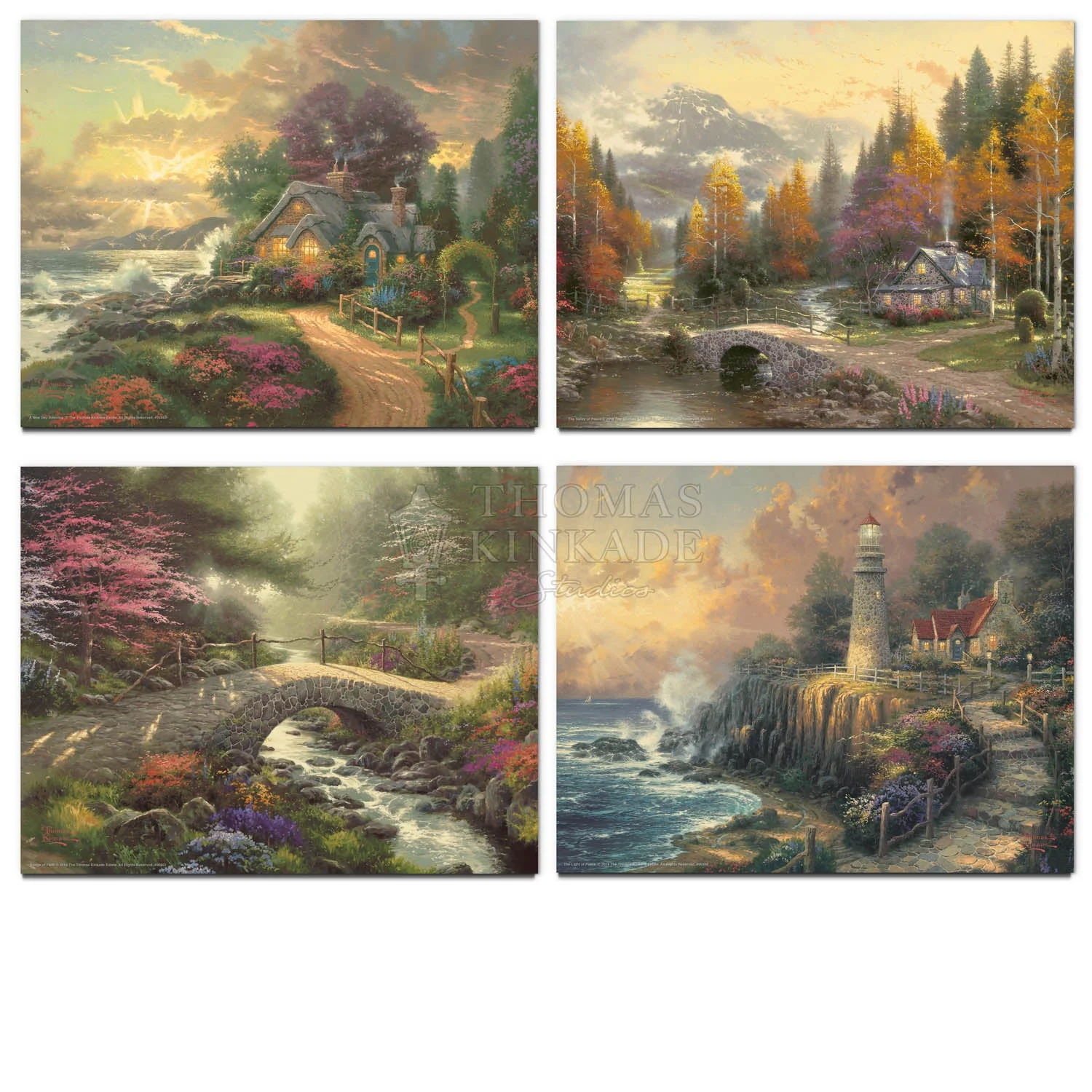 Faith and Peace - Art Prints (set of four)
