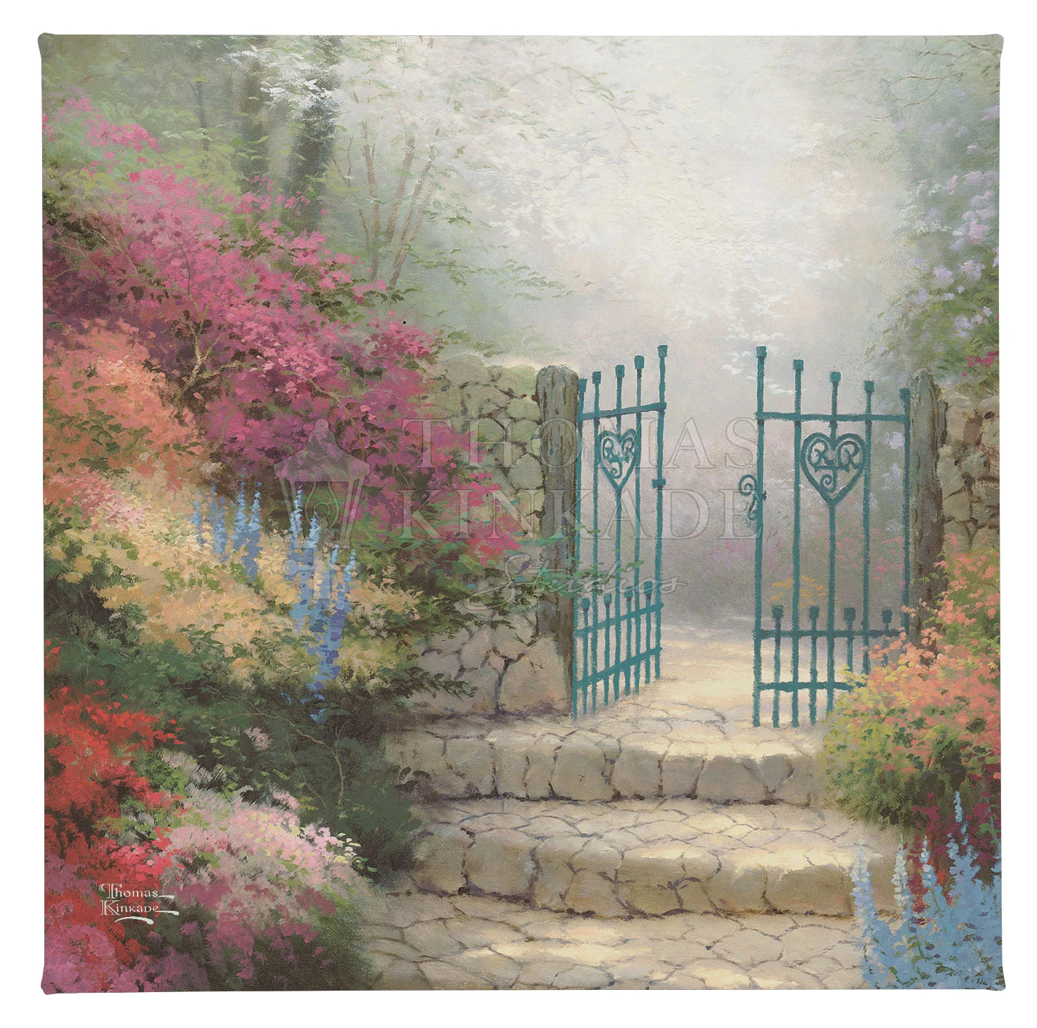 The Garden of Promise - 14" x 14" Gallery Wrapped Canvas