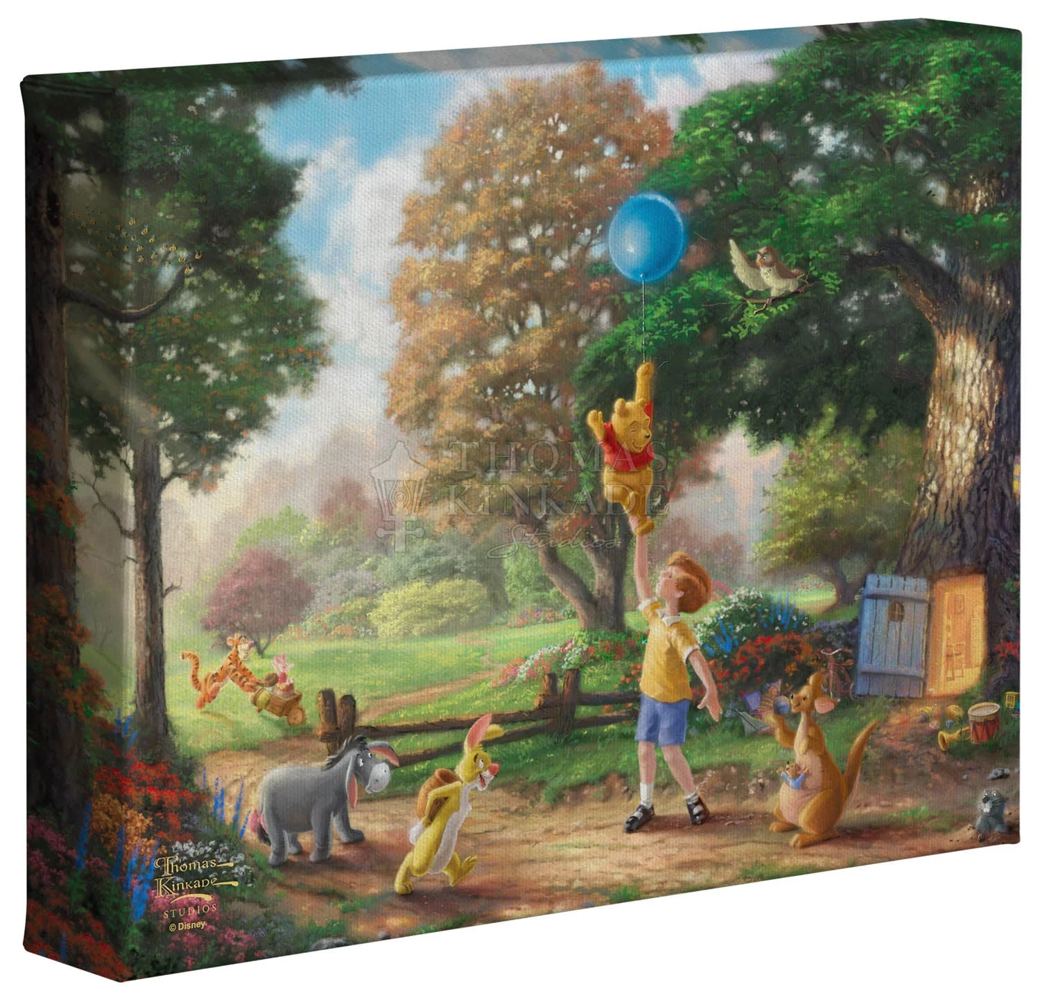Disney Winnie the Pooh II - 8" x 10" Gallery Wrapped Canvas - Image 2