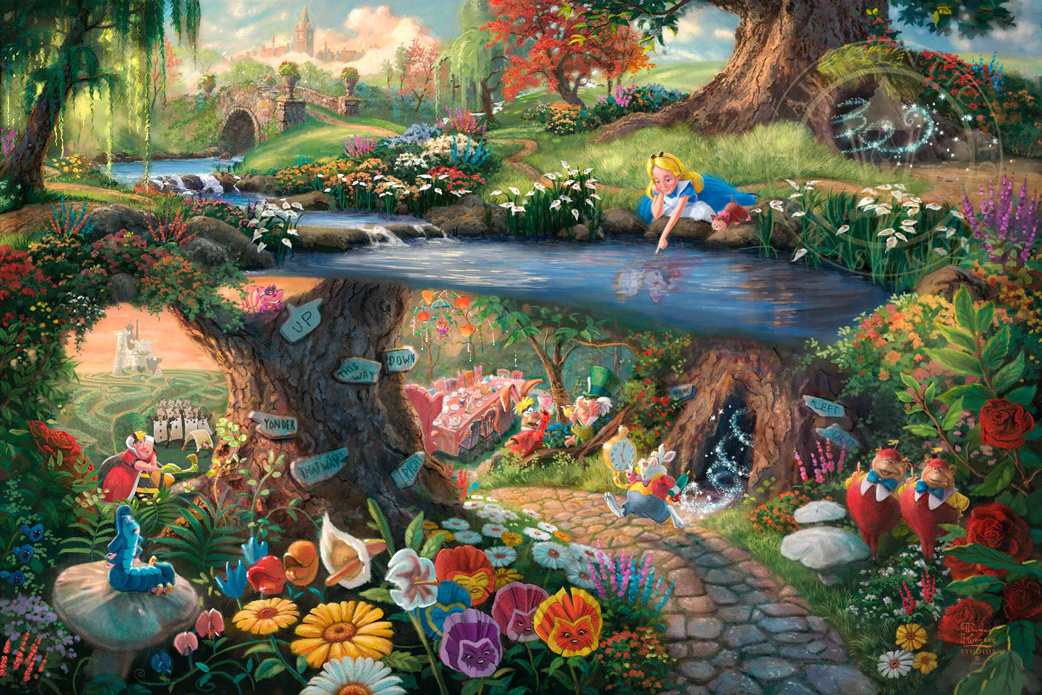 Disney Alice in Wonderland - Jewel Edition Art - Image 18